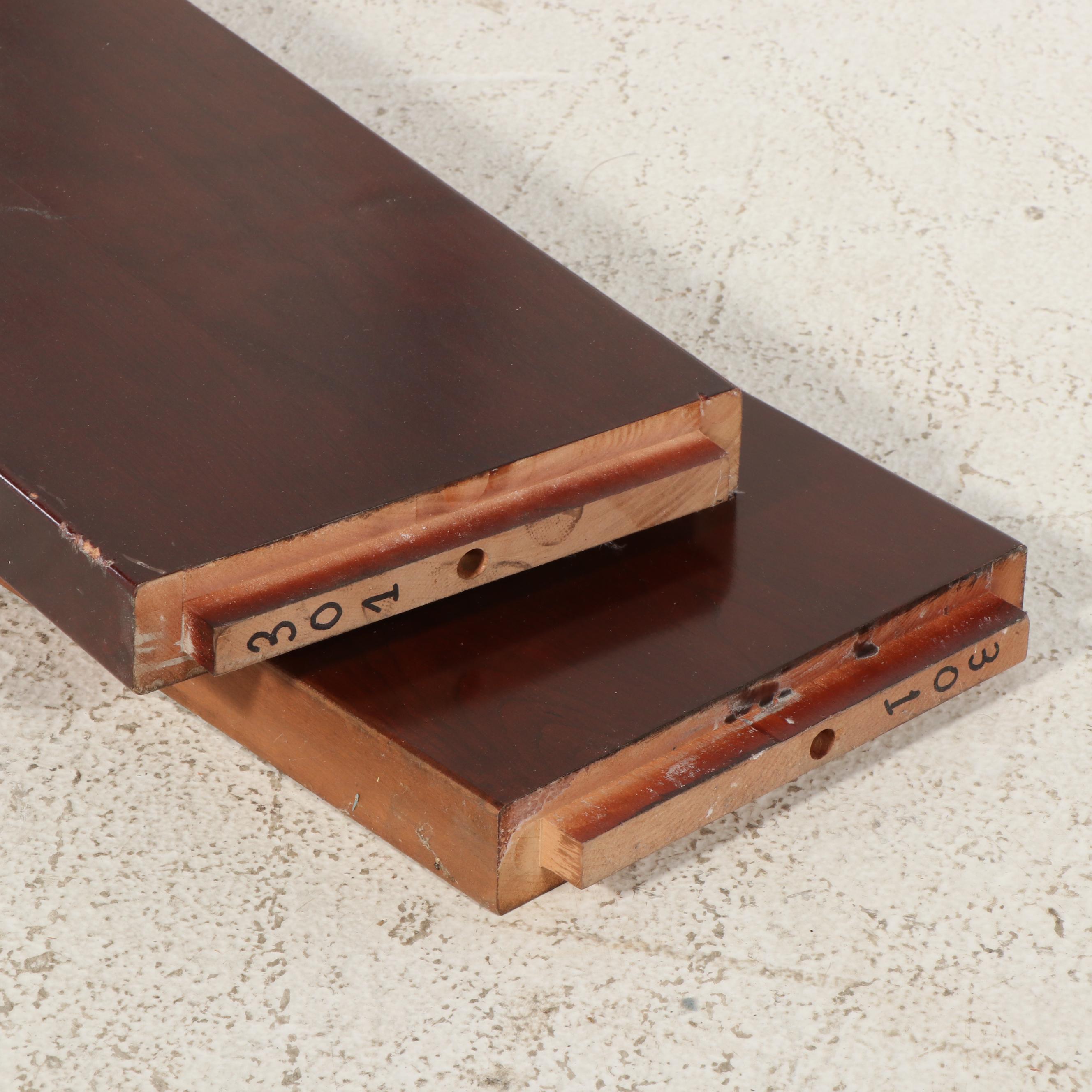 Stickley Federal Style Cherrywood Queen Size Four-Post Bed Frame