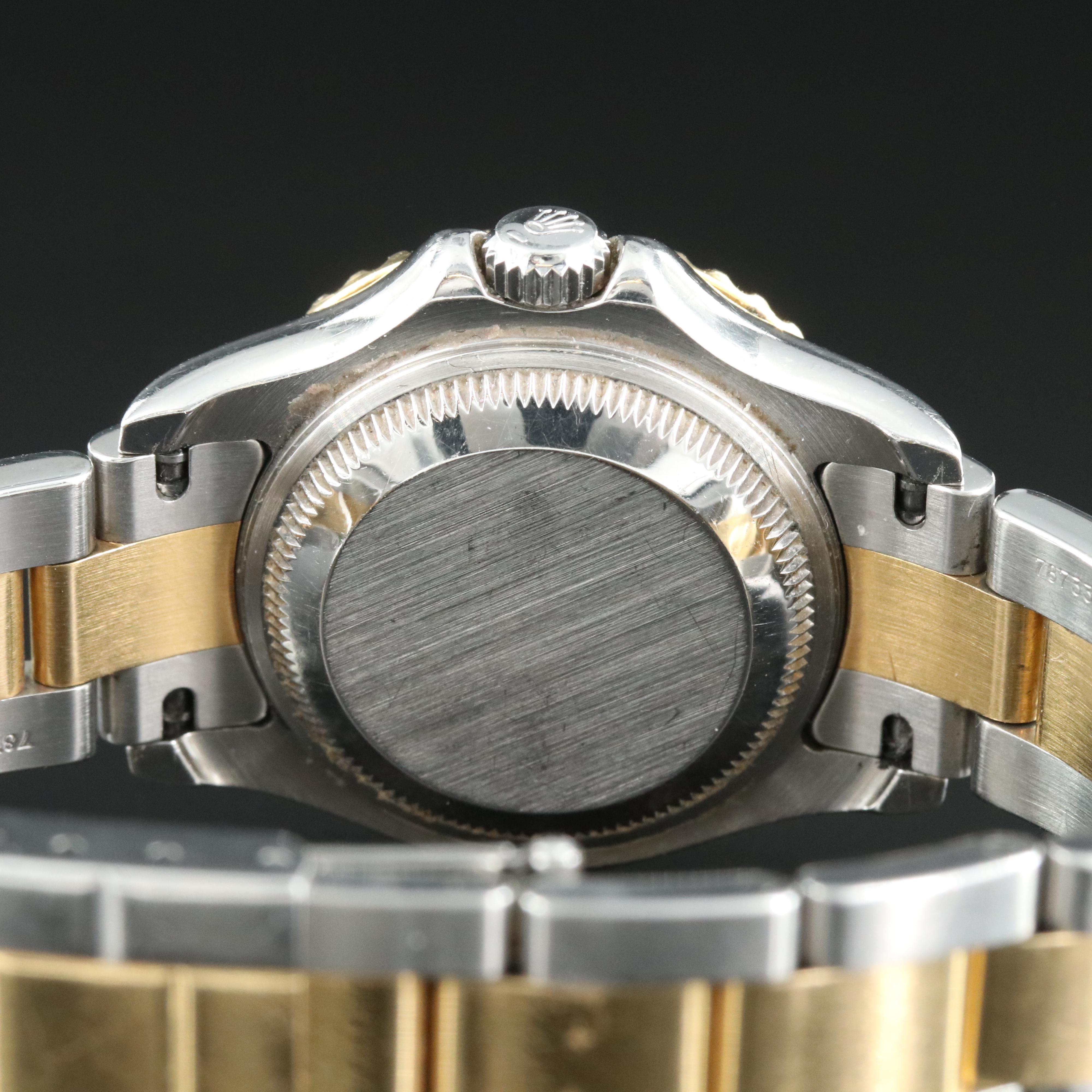 2002 Rolex Yacht-Master White Dial Two-Tone Oyster Watch