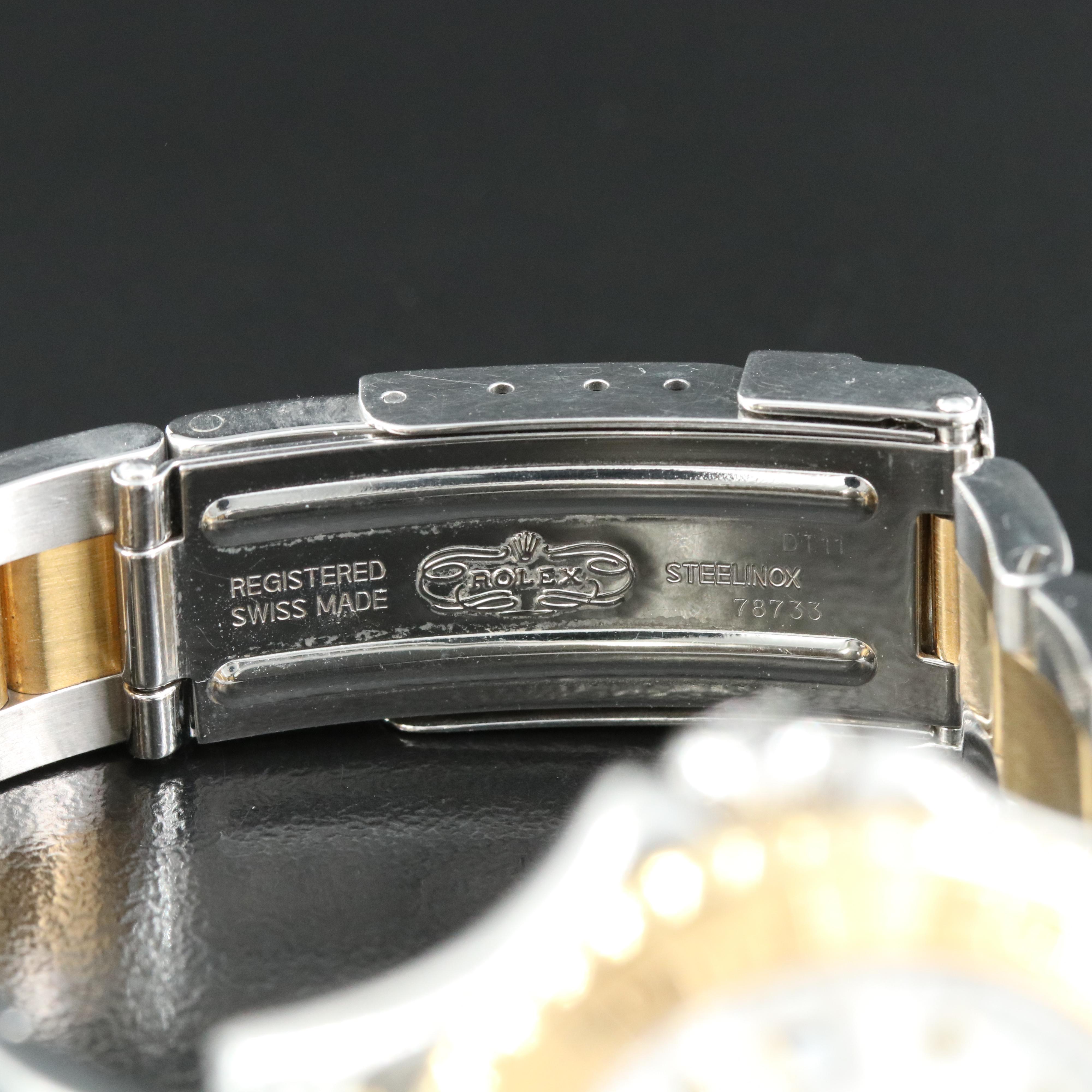 2002 Rolex Yacht-Master White Dial Two-Tone Oyster Watch