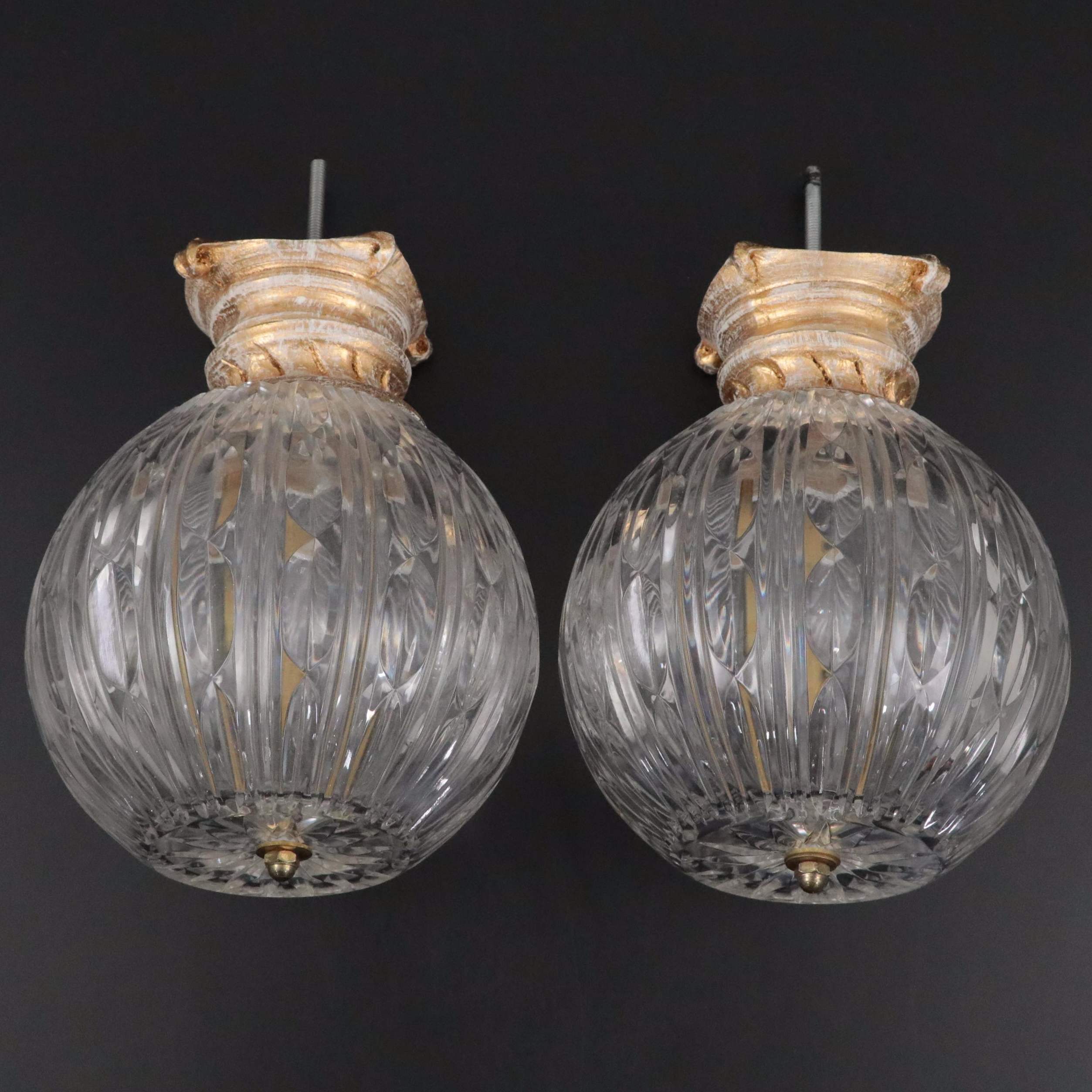 Kay Blair Glass Spherical Drapery Finials