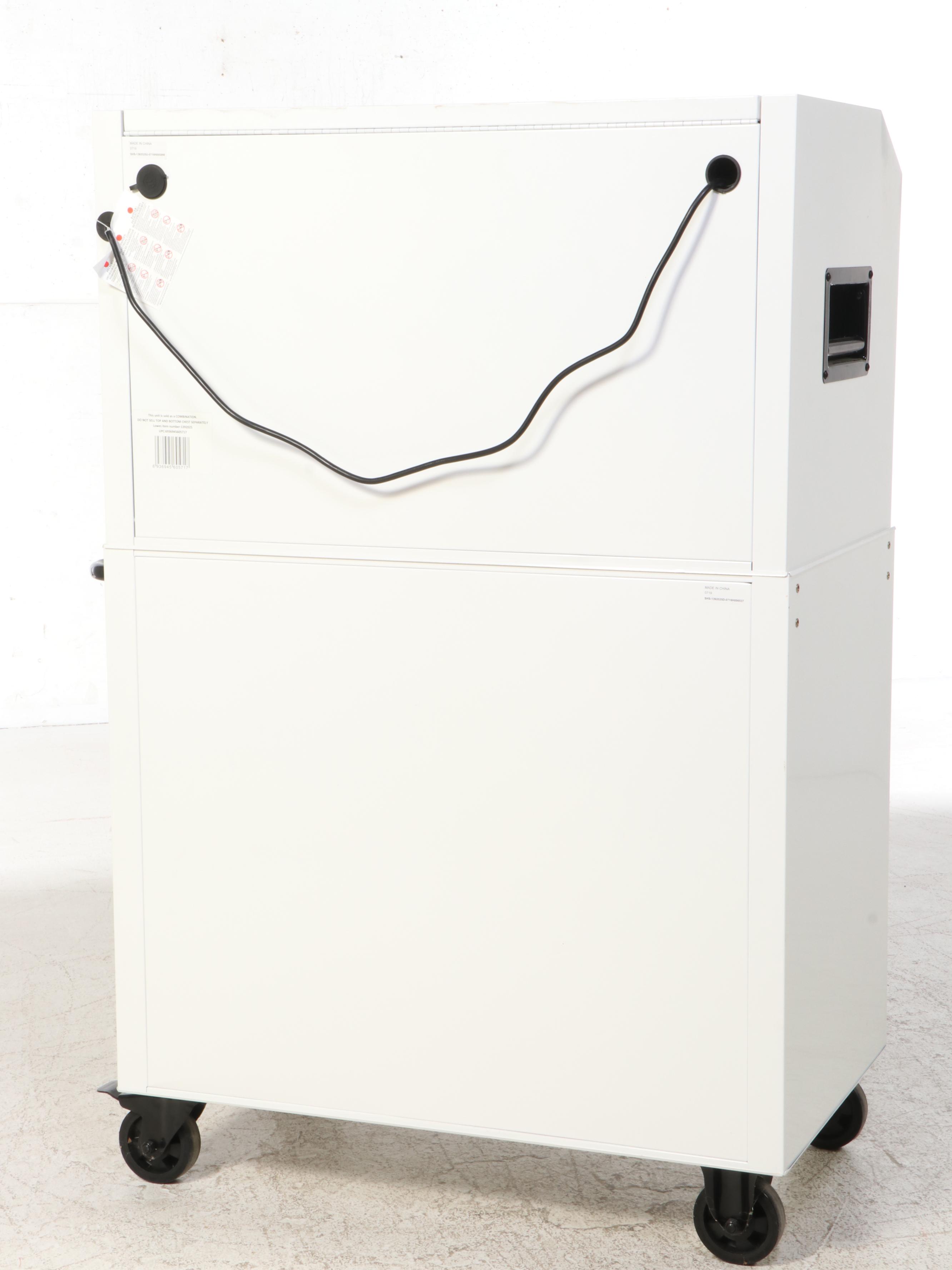 Kobalt Powder-Coated Steel Twelve-Drawer Tool Chest and Cart Combination