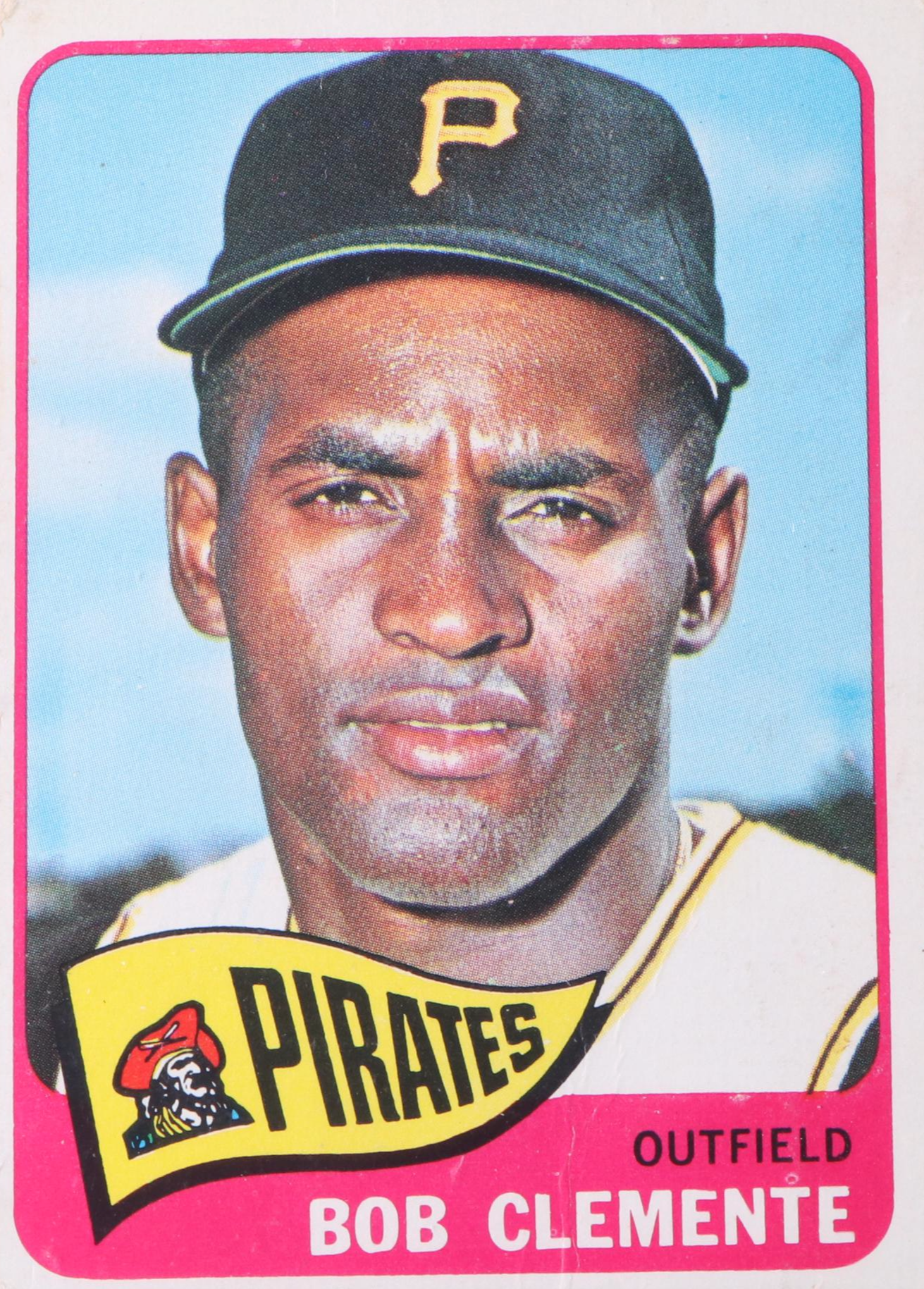 1958 and 1965 Topps Roberto Clemente Baseball Cards