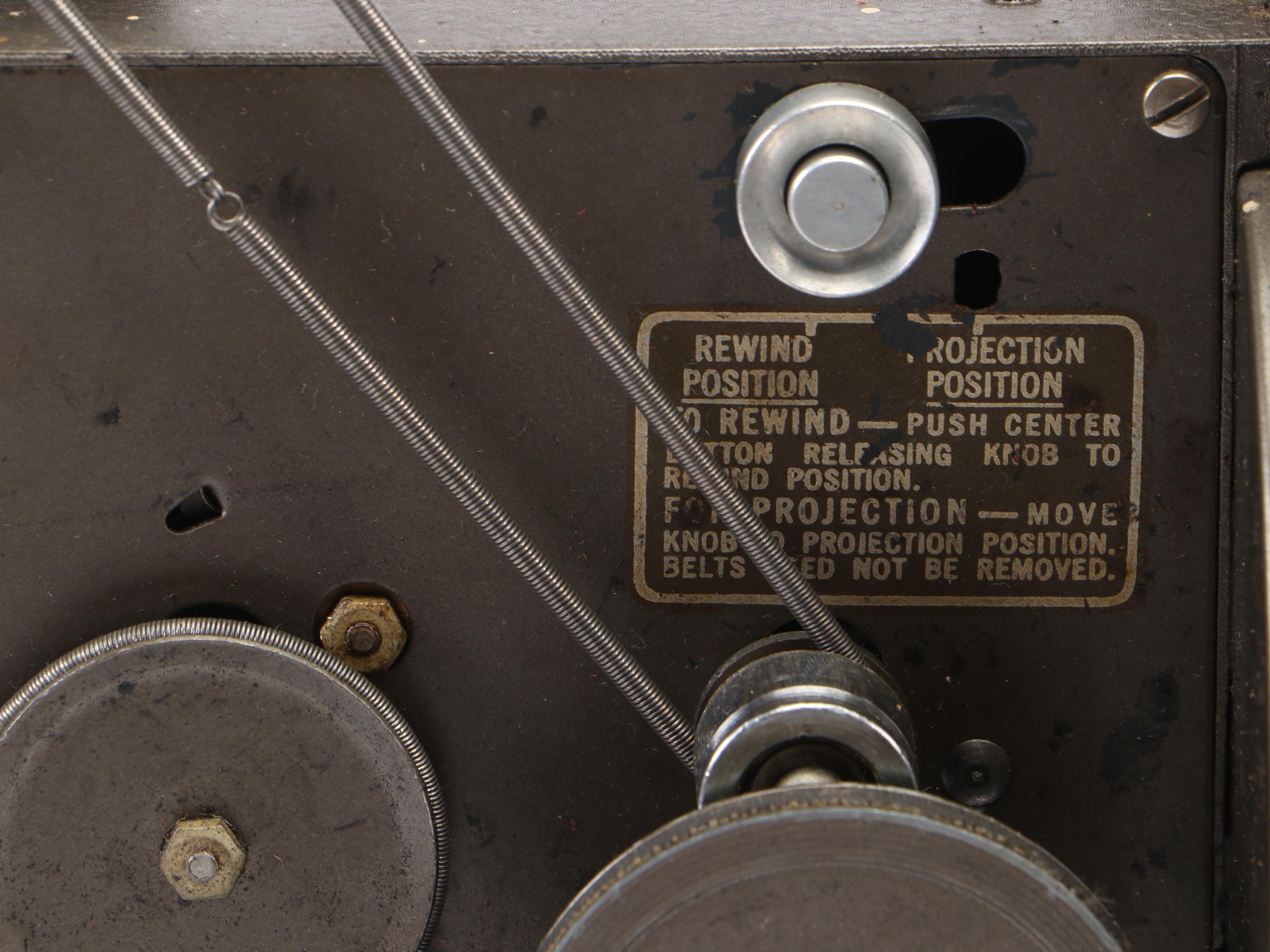 Keystone Model R-8 Reel to Reel 8mm Movie Projector, 1940s