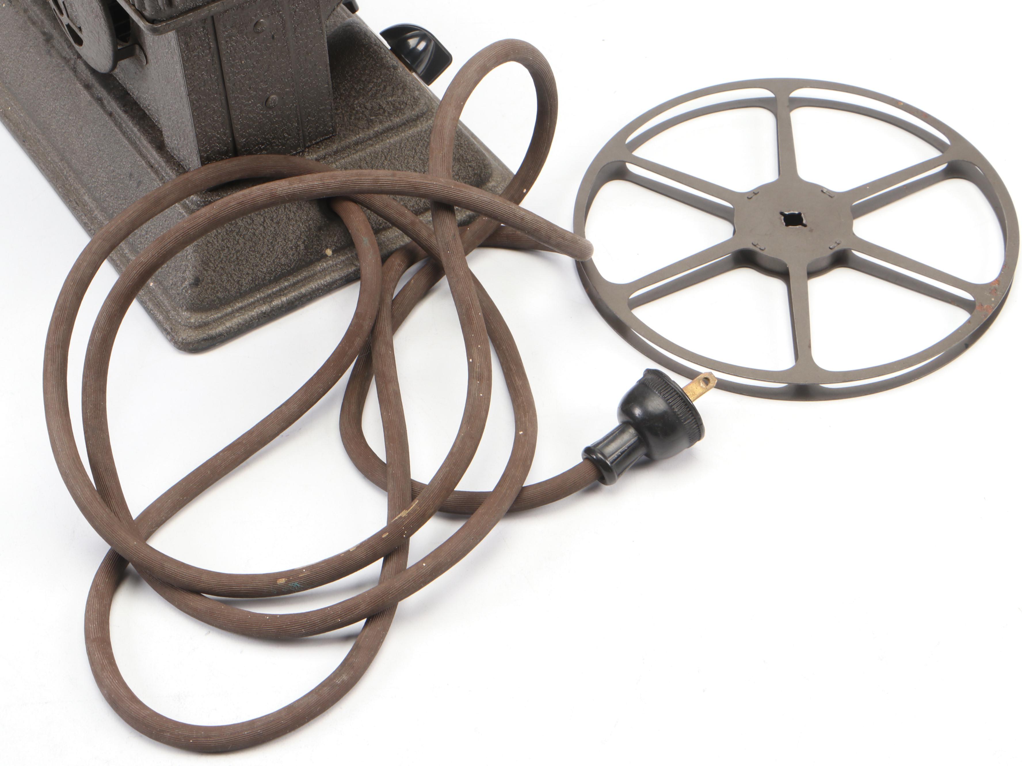 Keystone Model R-8 Reel to Reel 8mm Movie Projector, 1940s