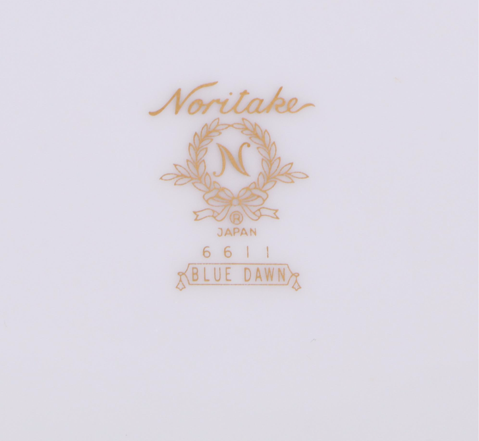 Noritake "Blue Dawn" Bone China Tableware, 1965–1976