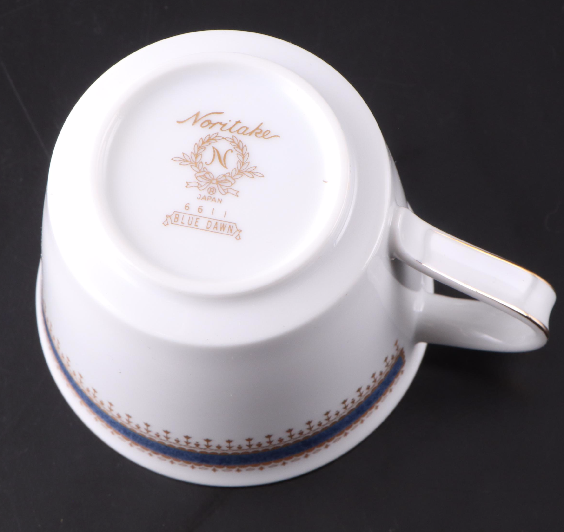 Noritake "Blue Dawn" Bone China Tableware, 1965–1976