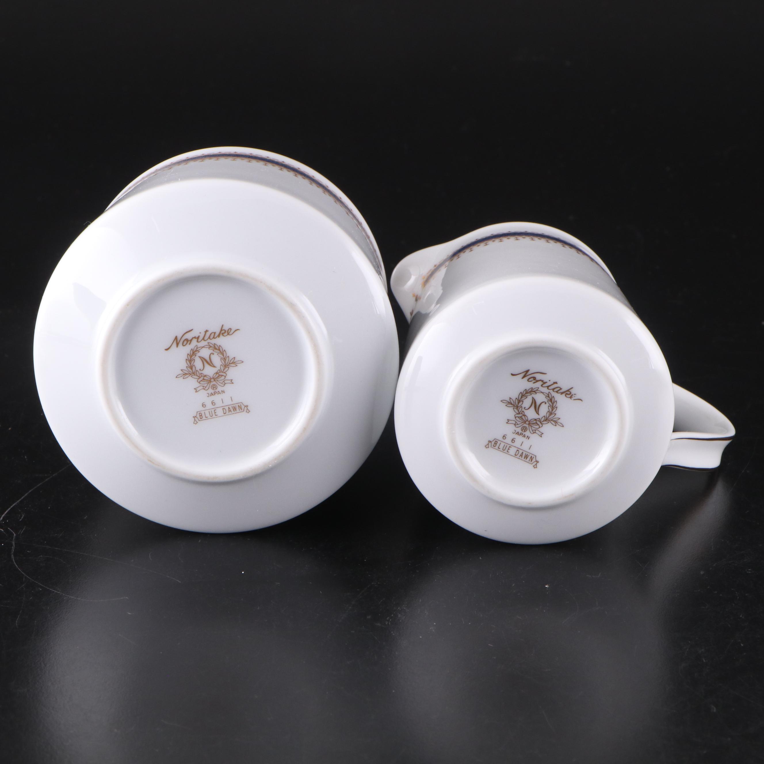 Noritake "Blue Dawn" Bone China Tableware, 1965–1976