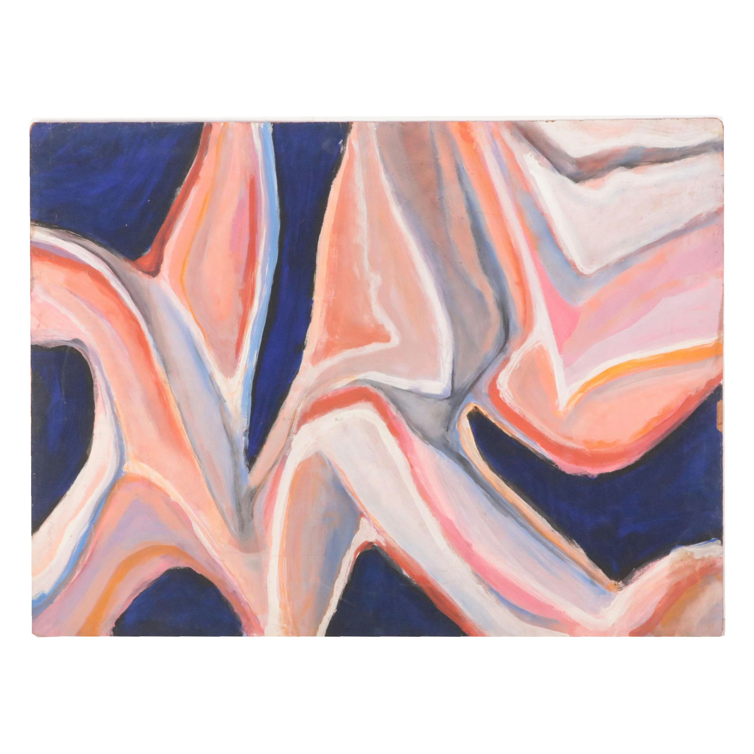 Large-Scale Abstract Non-Objective Painting