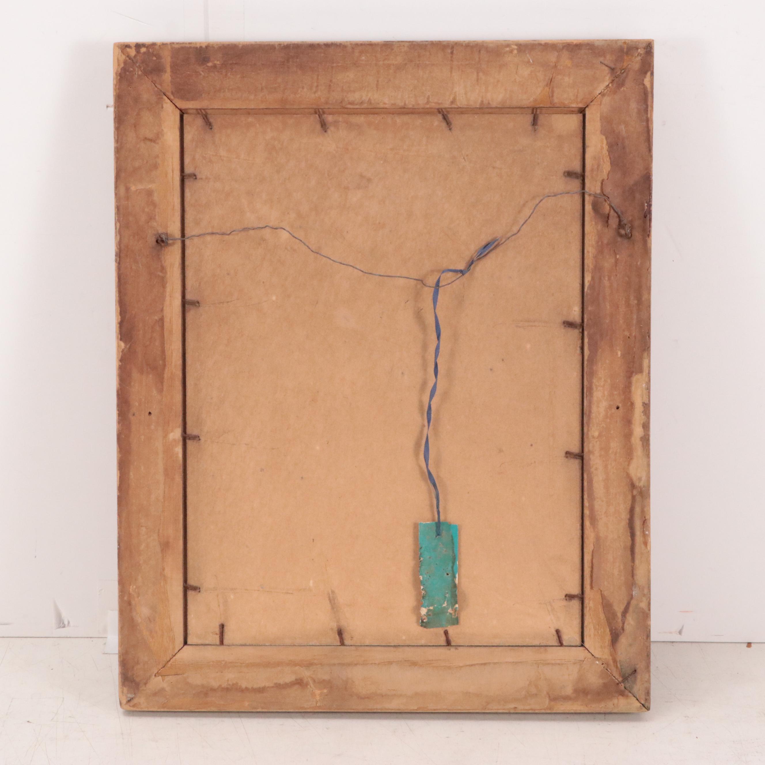 Del Monte Oil Painting of Still Life with Flowers