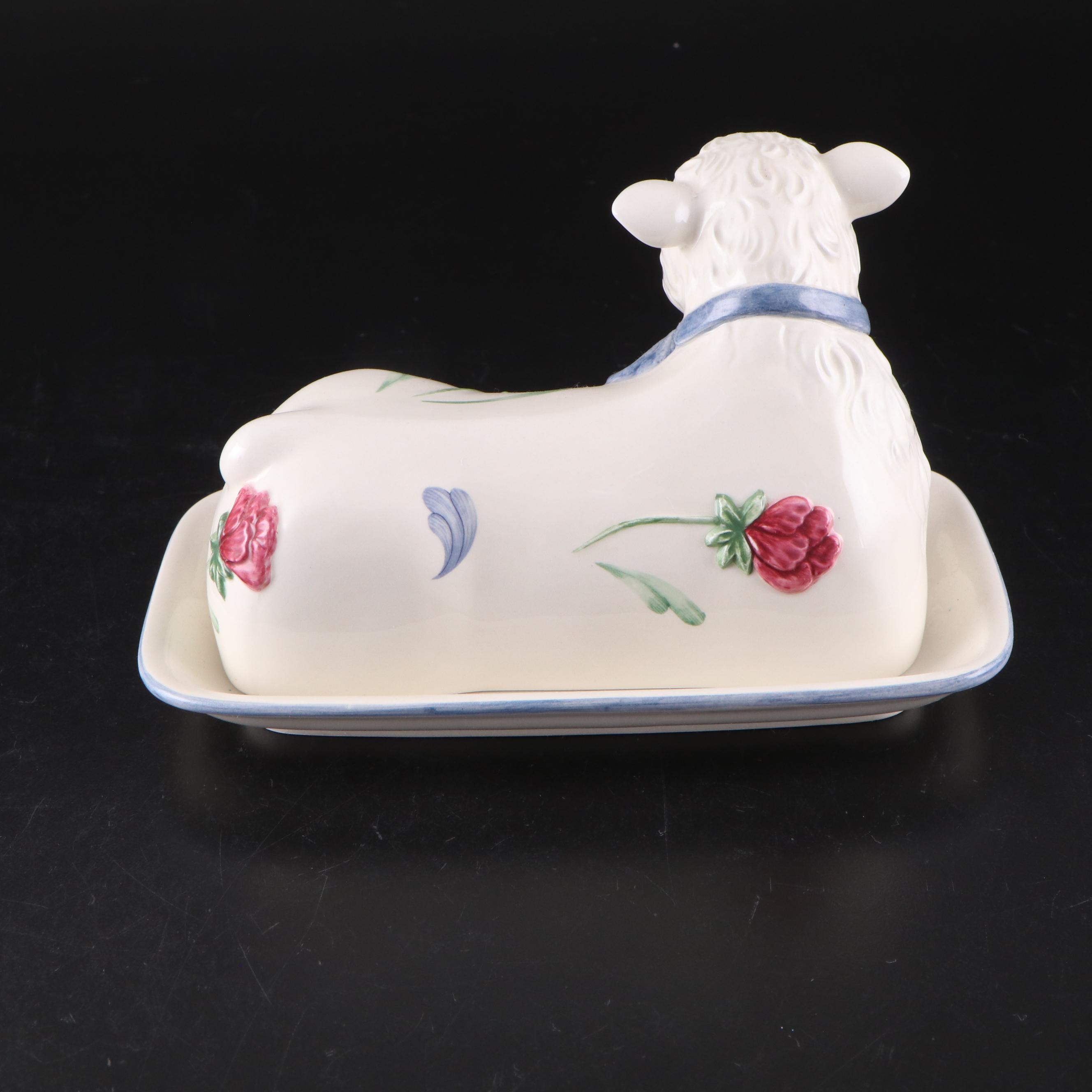 Lenox "Poppies on Blue" Dinnerware and Serving Pieces, 1984-2007