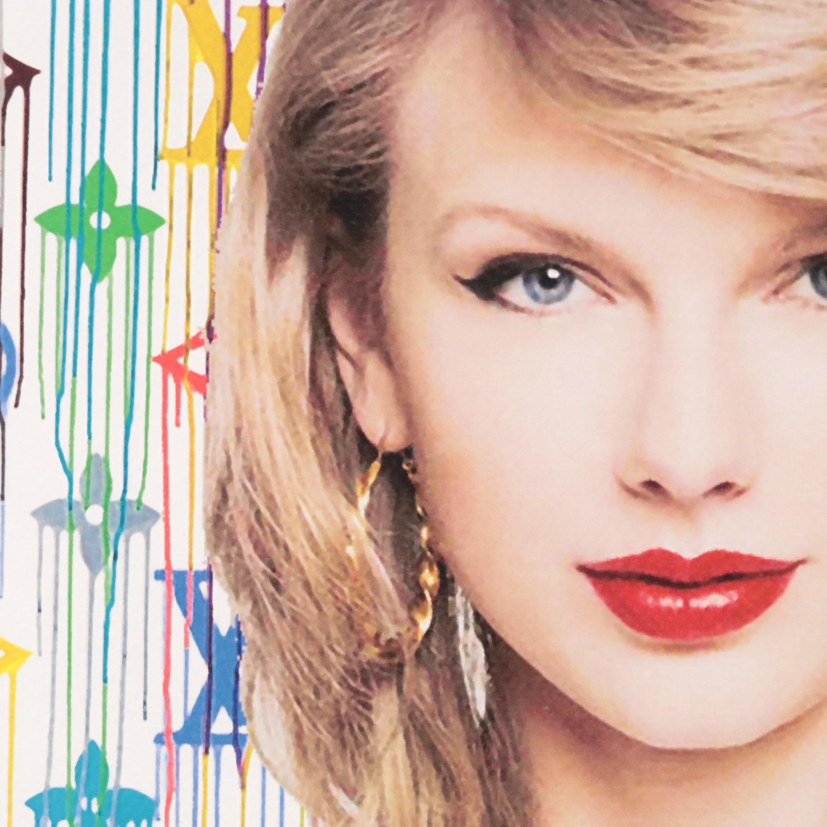 Death NYC Pop Art Graphic Print of Taylor Swift x Louis Vuitton, 2023