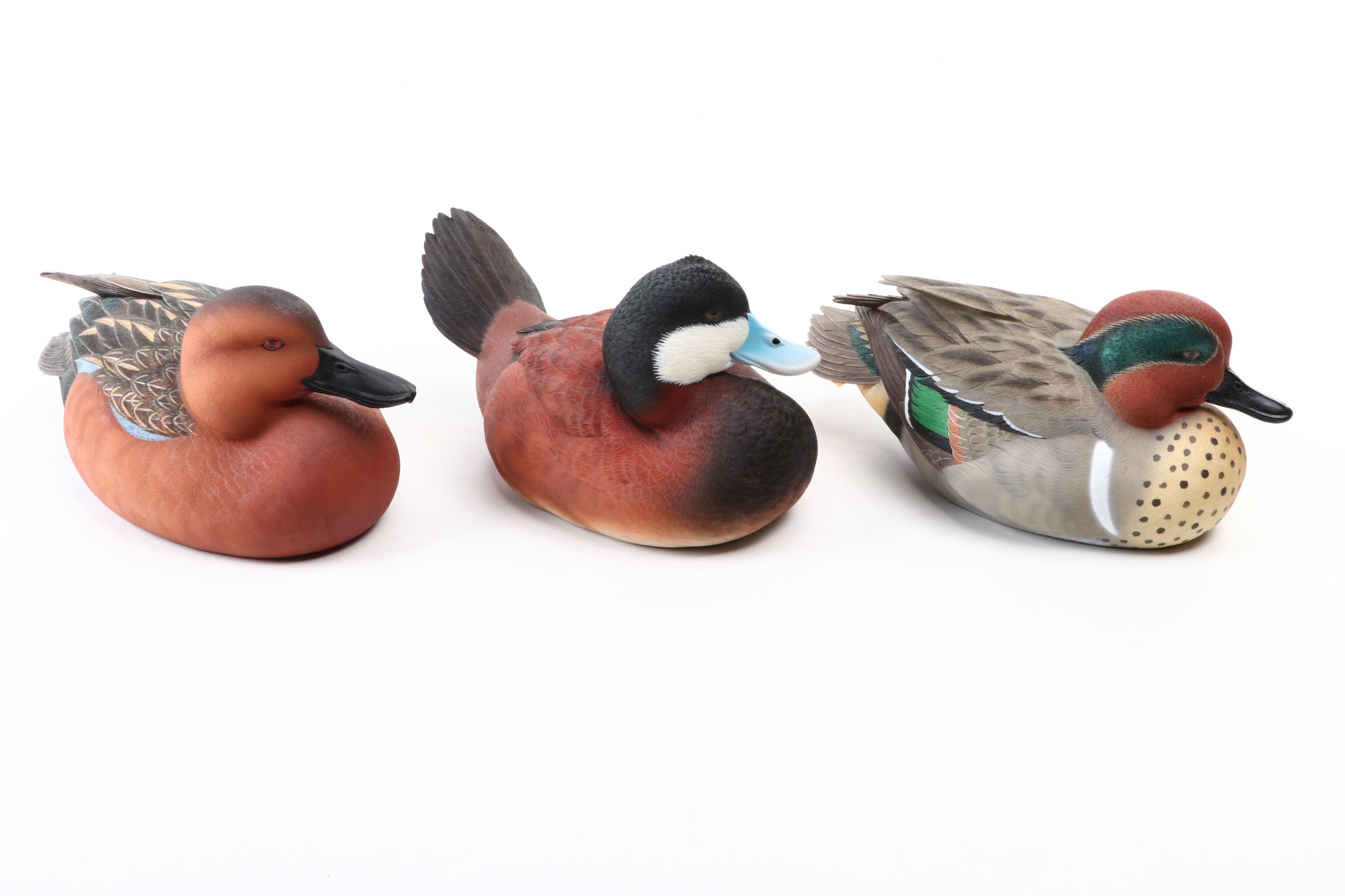 Jett Brunet Resin Cast Duck Decoys