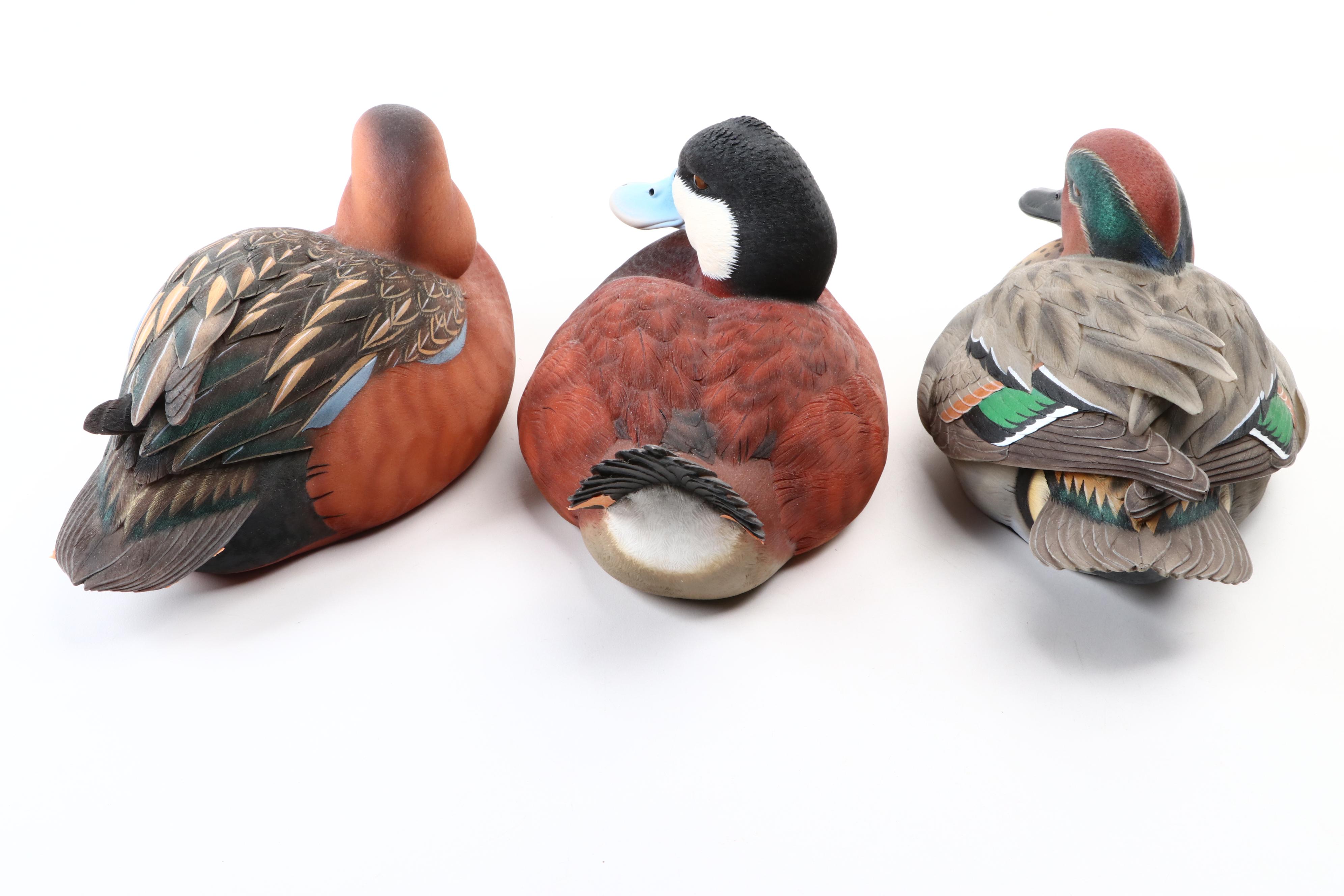 Jett Brunet Resin Cast Duck Decoys