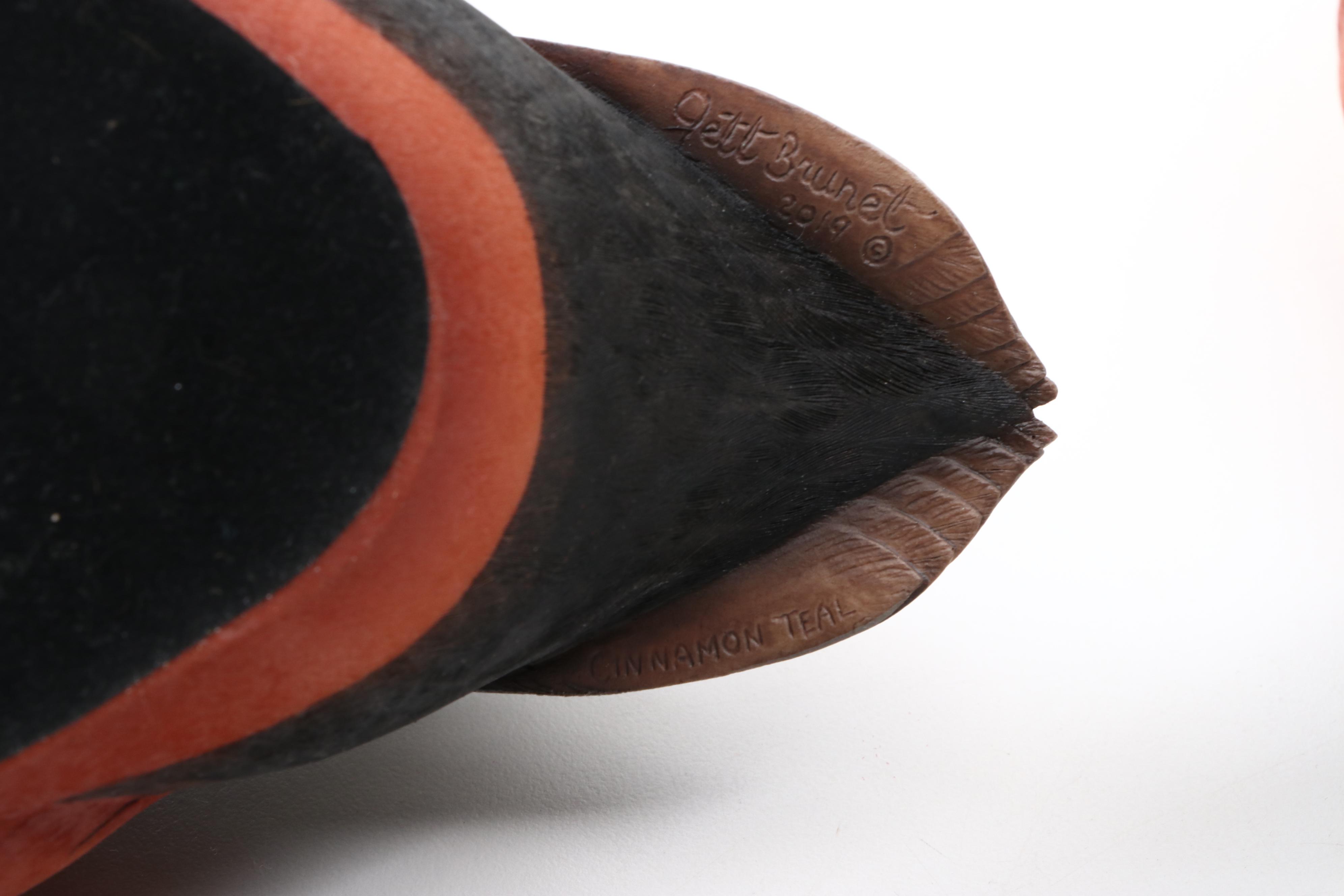 Jett Brunet Resin Cast Duck Decoys