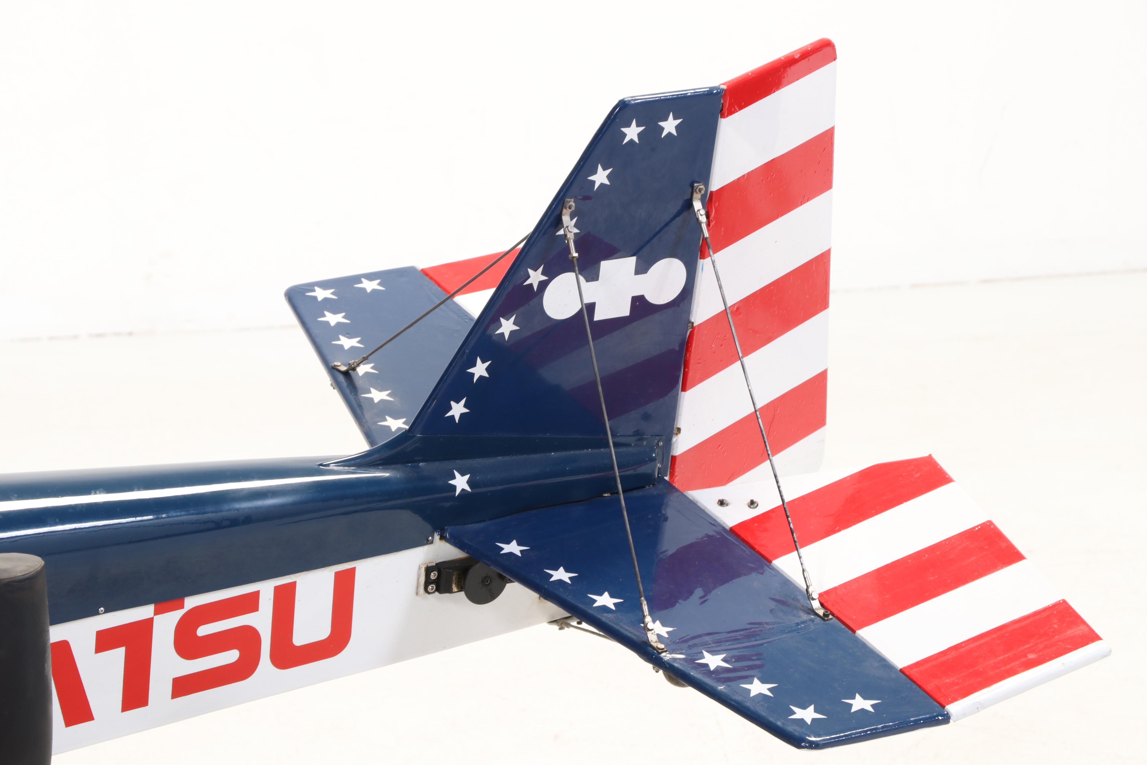 Custom Hand Built 1/4 Scale Model Airplane With Komatsu Zenoah Engine