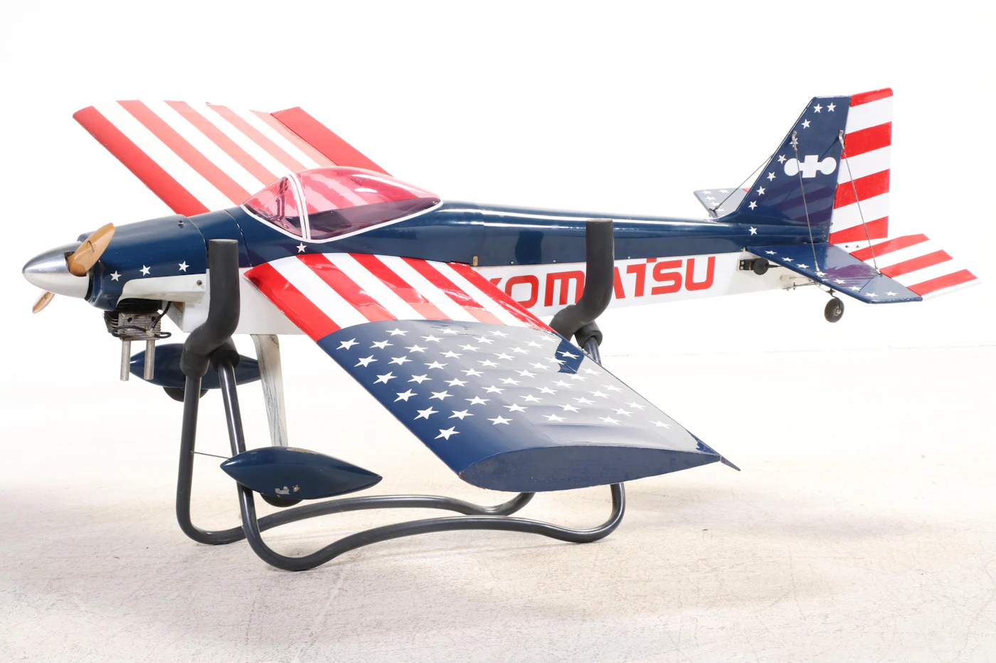 Custom Hand Built 1/4 Scale Model Airplane With Komatsu Zenoah Engine ...