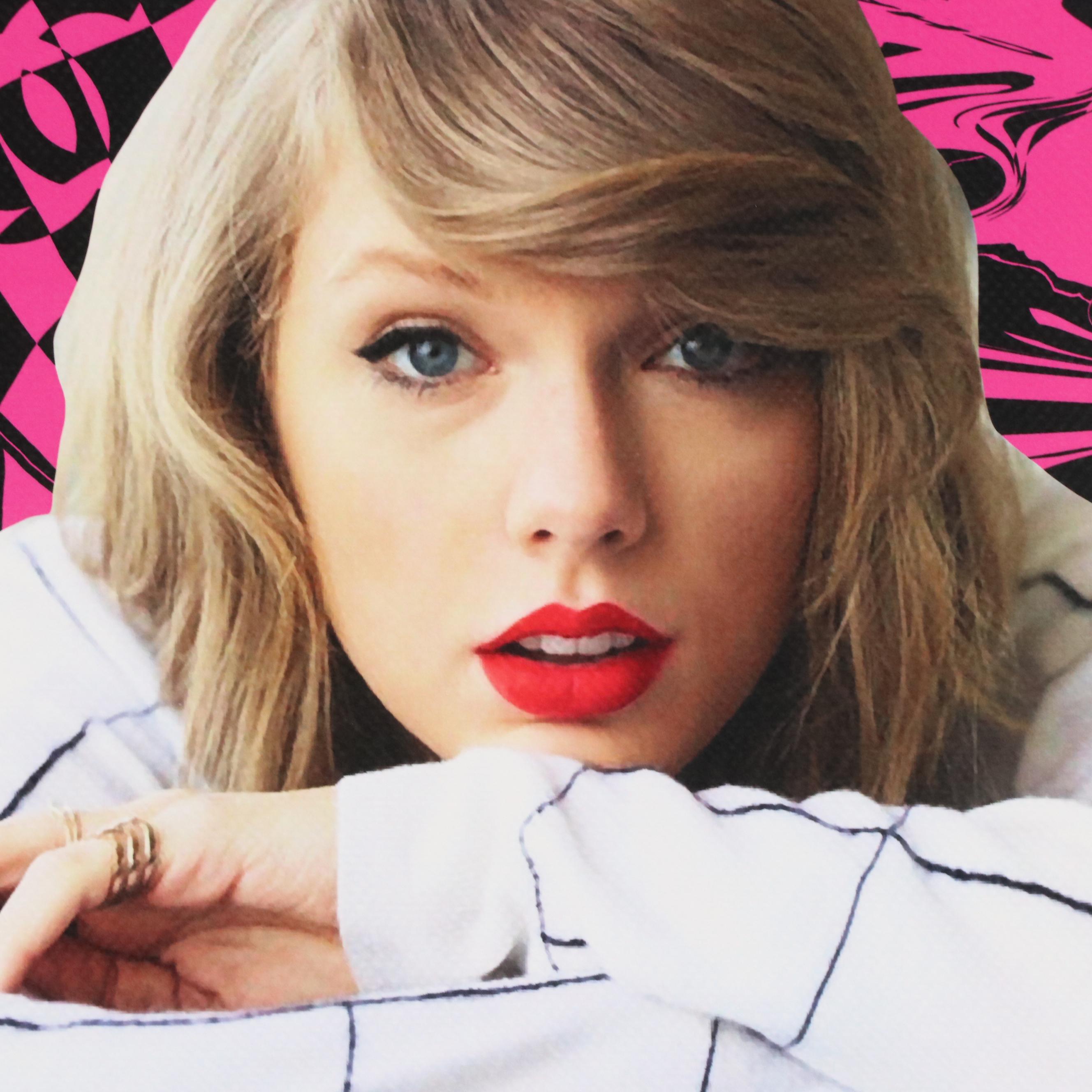 Death NYC Pop Art Graphic Print of Taylor Swift x Chanel