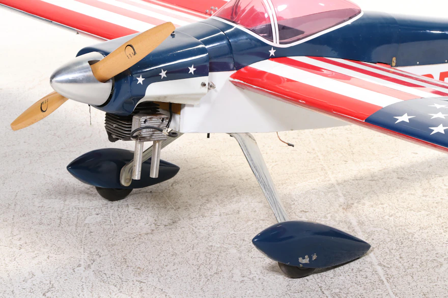 Custom Hand Built 1/4 Scale Model Airplane With Komatsu Zenoah Engine ...