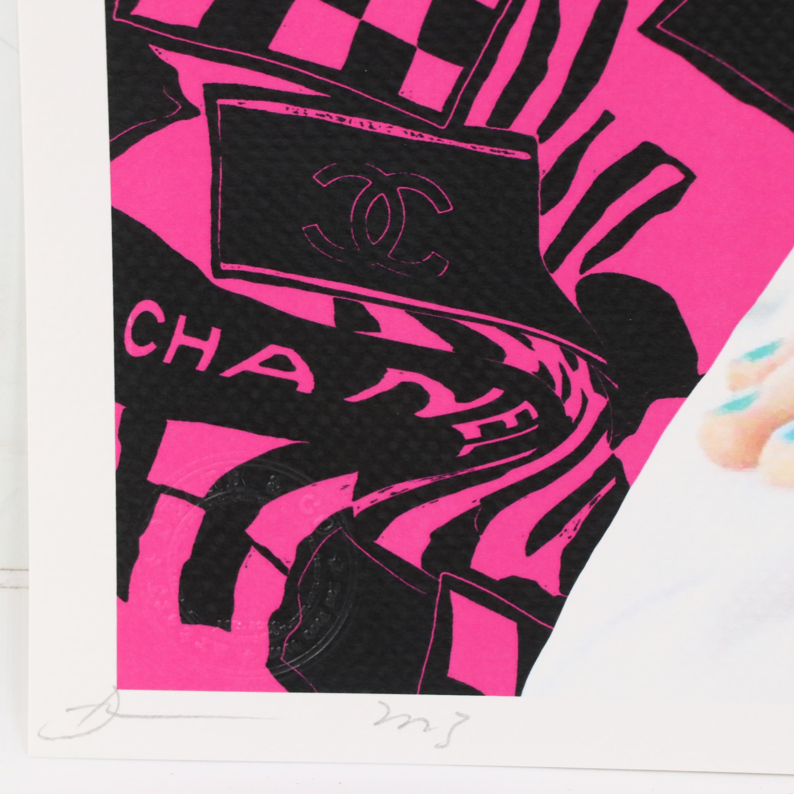 Death NYC Pop Art Graphic Print of Taylor Swift x Chanel