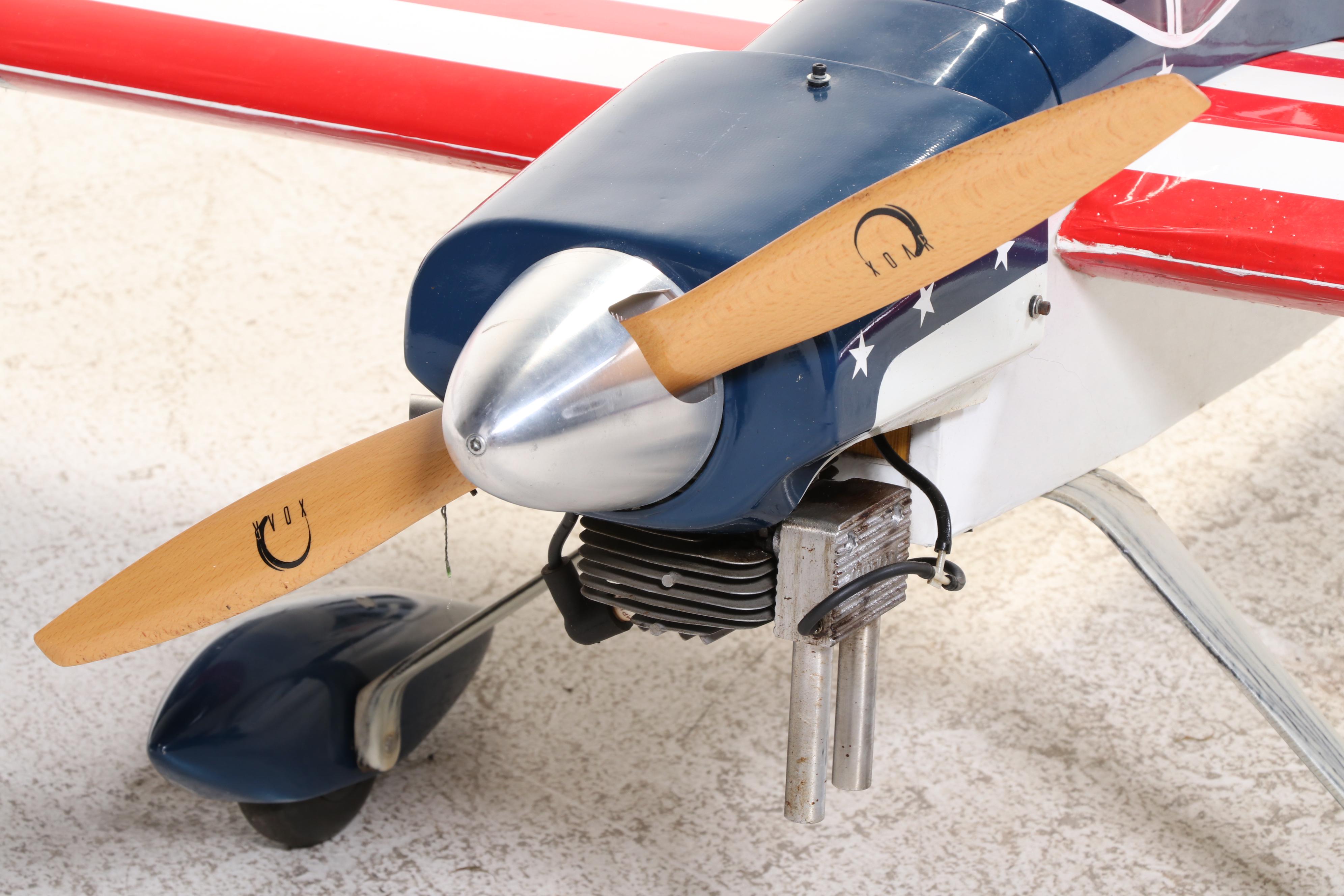 Custom Hand Built 1/4 Scale Model Airplane With Komatsu Zenoah Engine