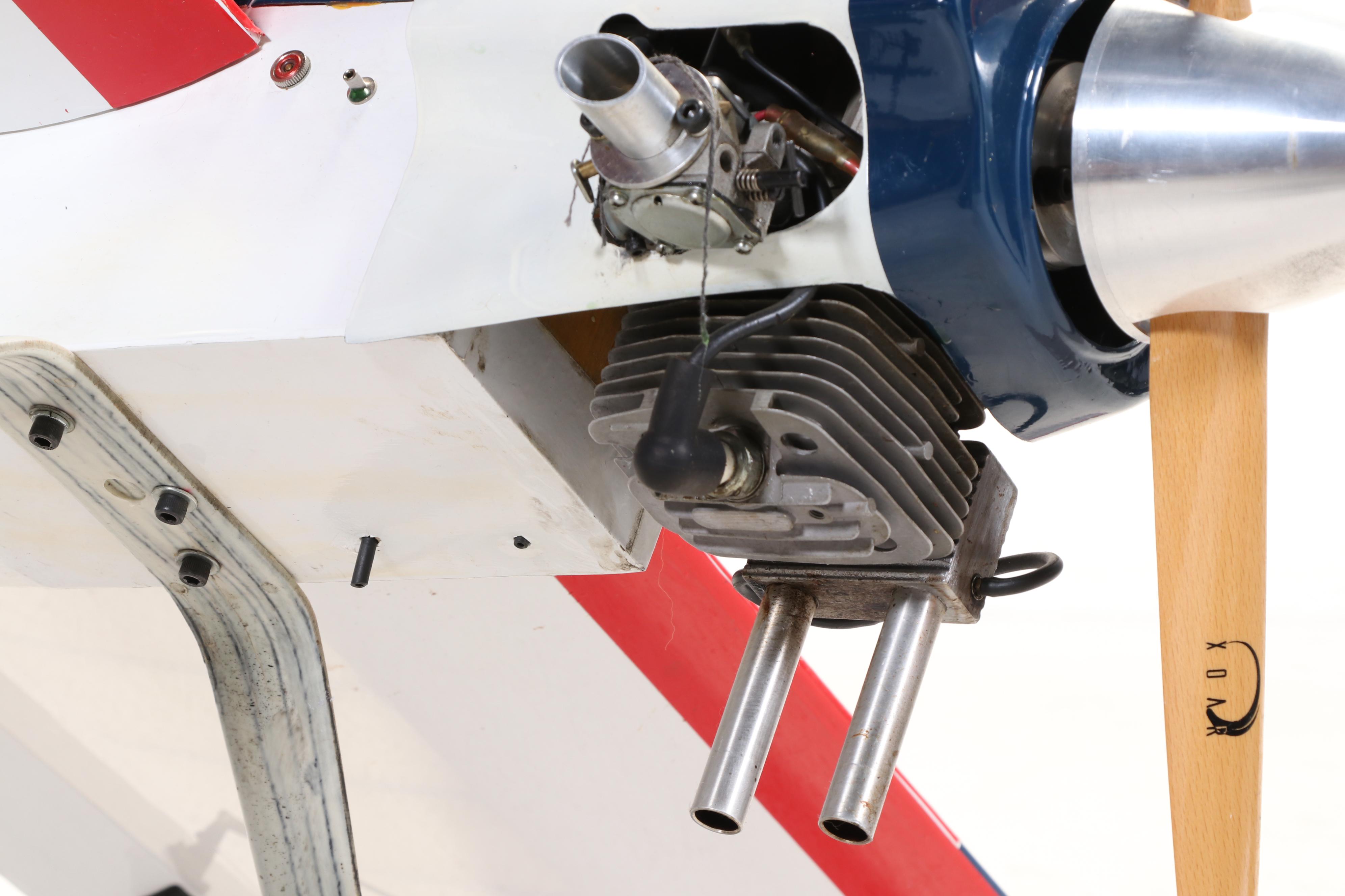 Custom Hand Built 1/4 Scale Model Airplane With Komatsu Zenoah Engine