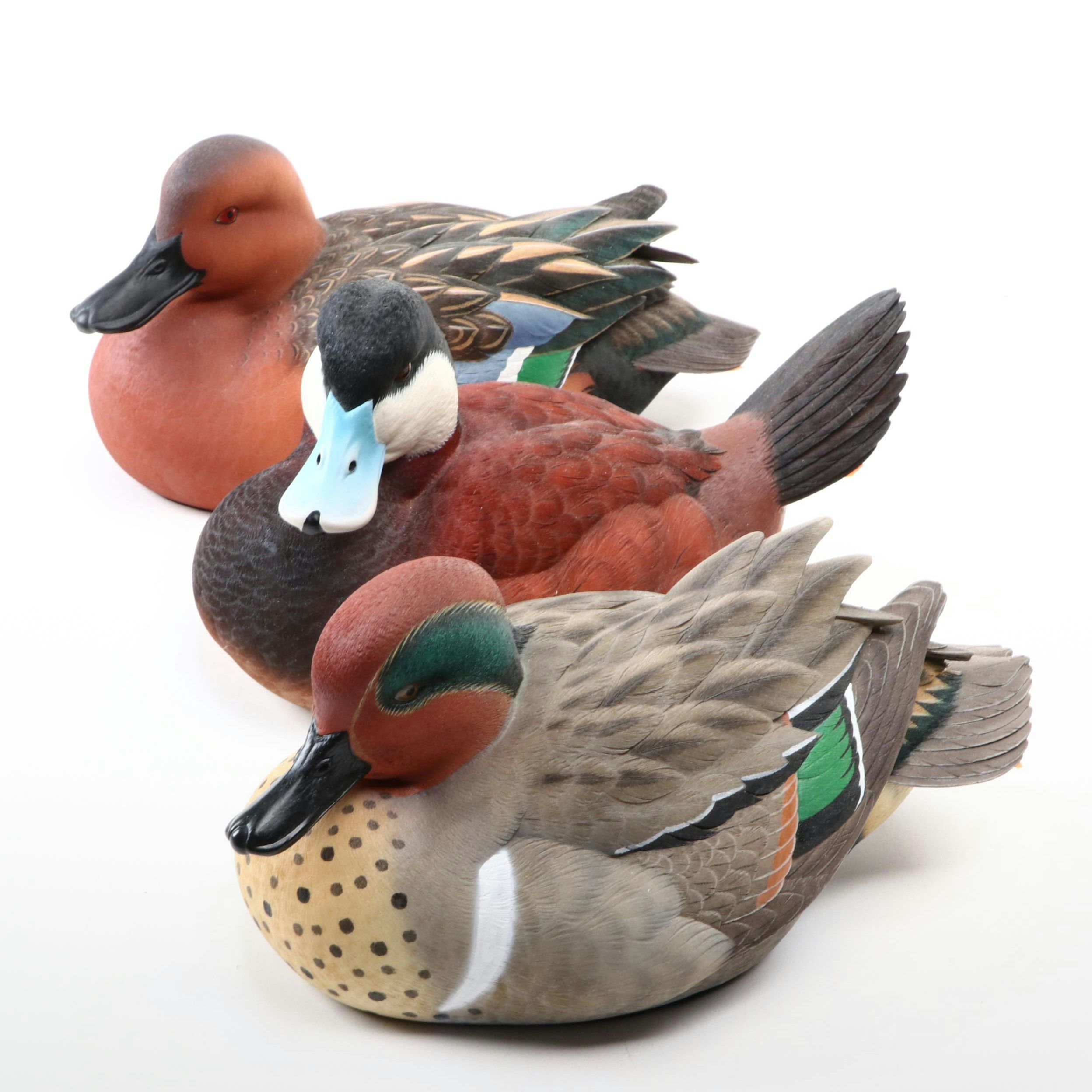 Jett Brunet Resin Cast Duck Decoys