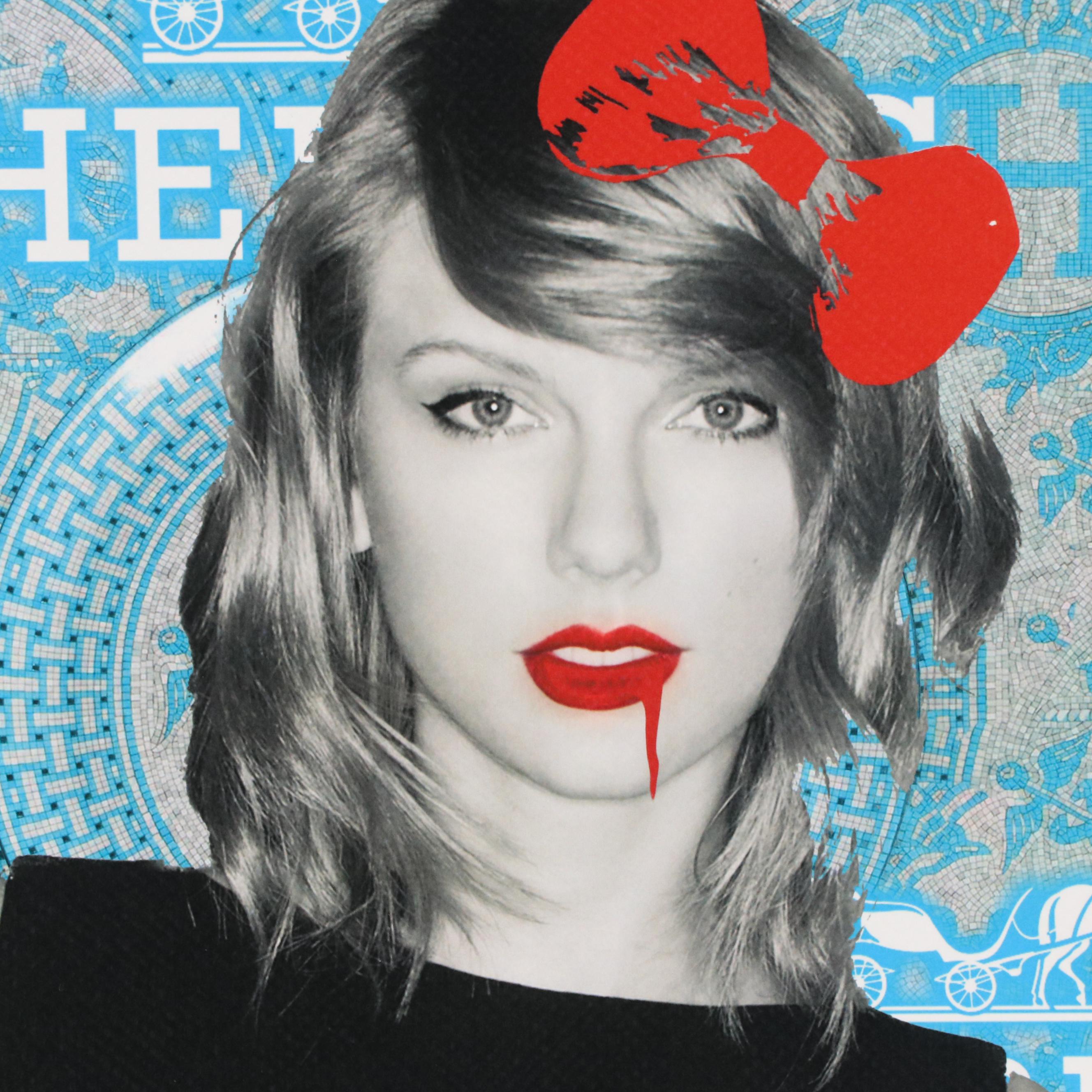 Death NYC Pop Art Digital Print of Taylor Swift x Hermès, 21st Century