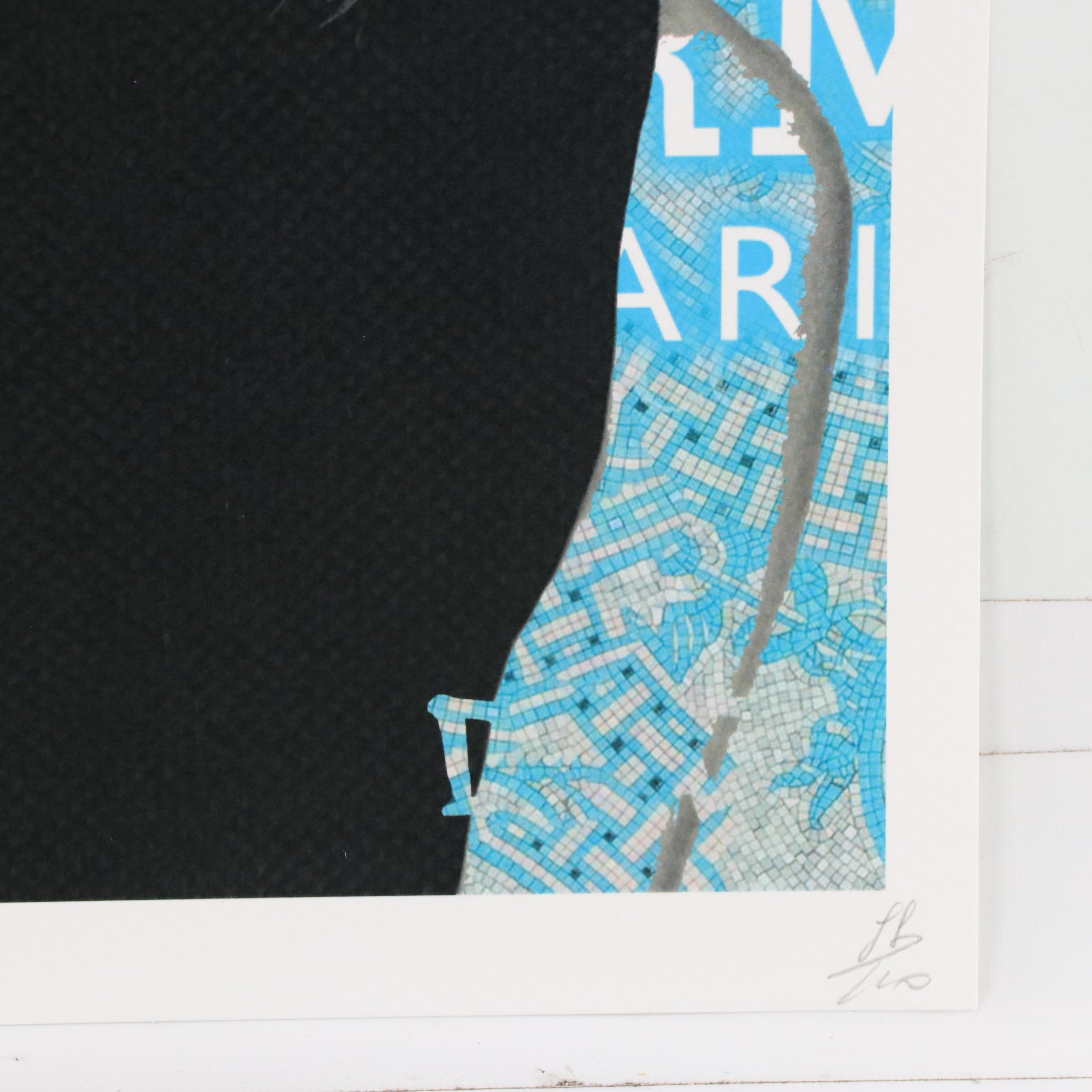 Death NYC Pop Art Digital Print of Taylor Swift x Hermès, 21st Century