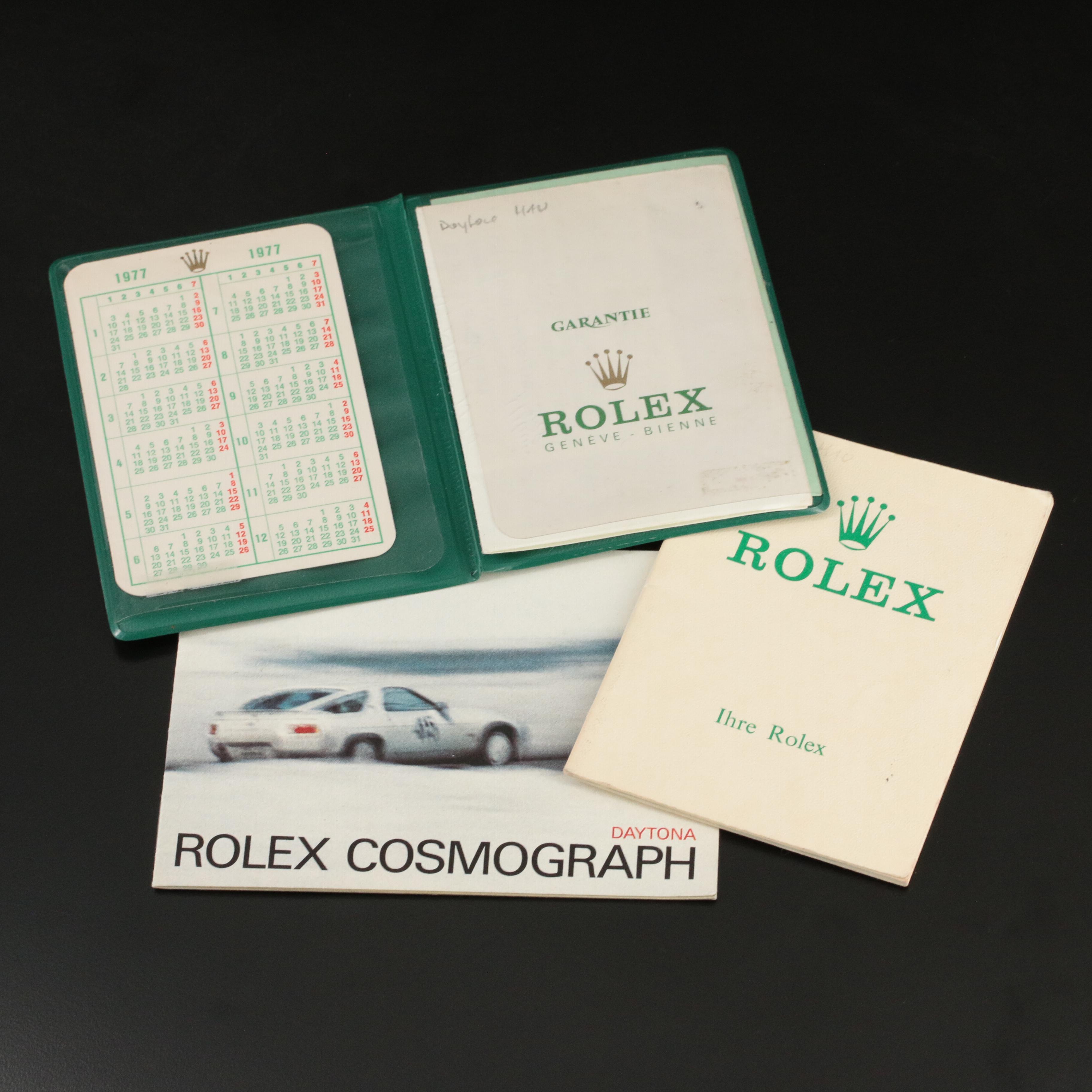 1974 Rolex Oyster "Daytona" Cosmograph Sigma Dial Watch with Box and Papers