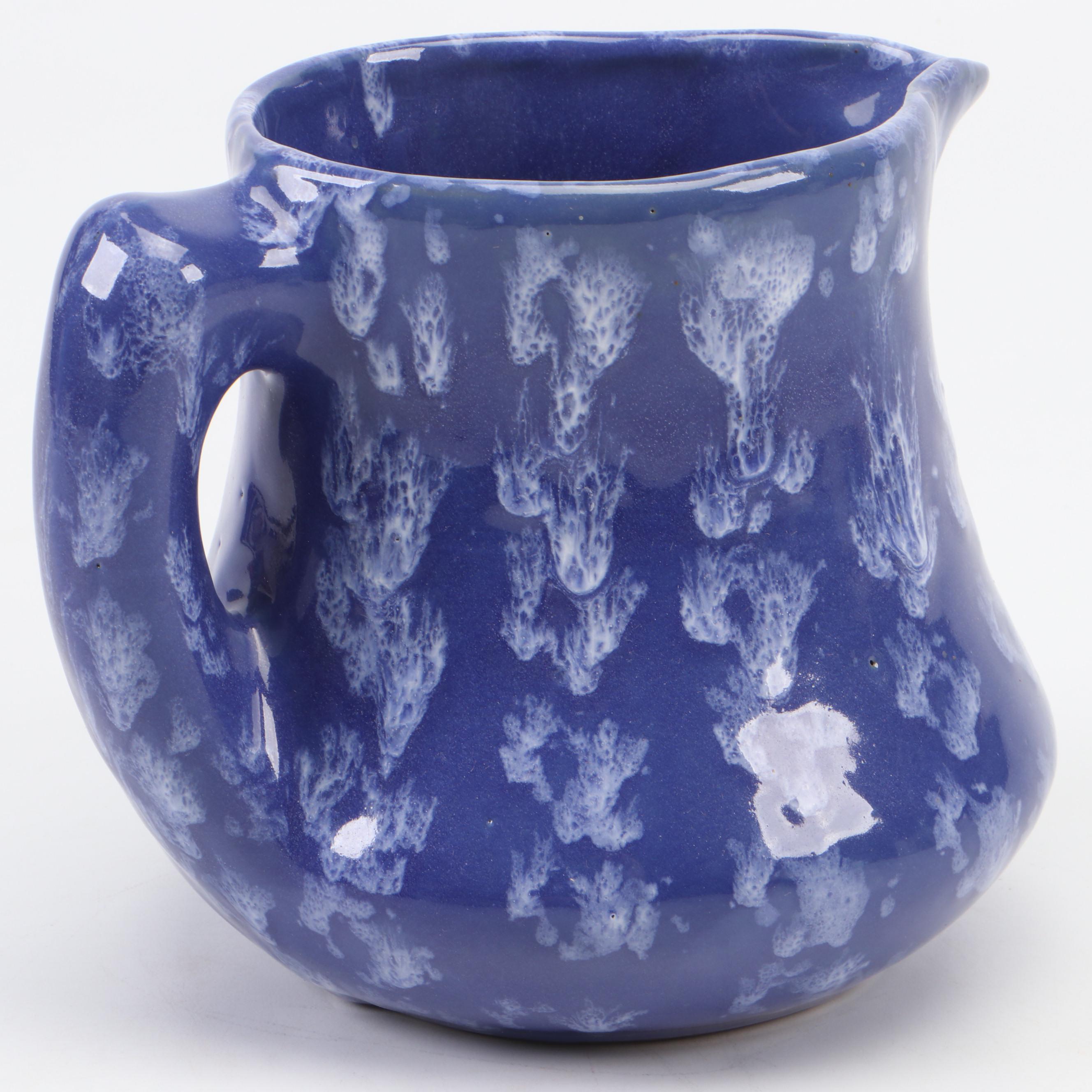 Bybee Pottery Pitcher with Colonial Style Beware of the Fox Tankard and Jug