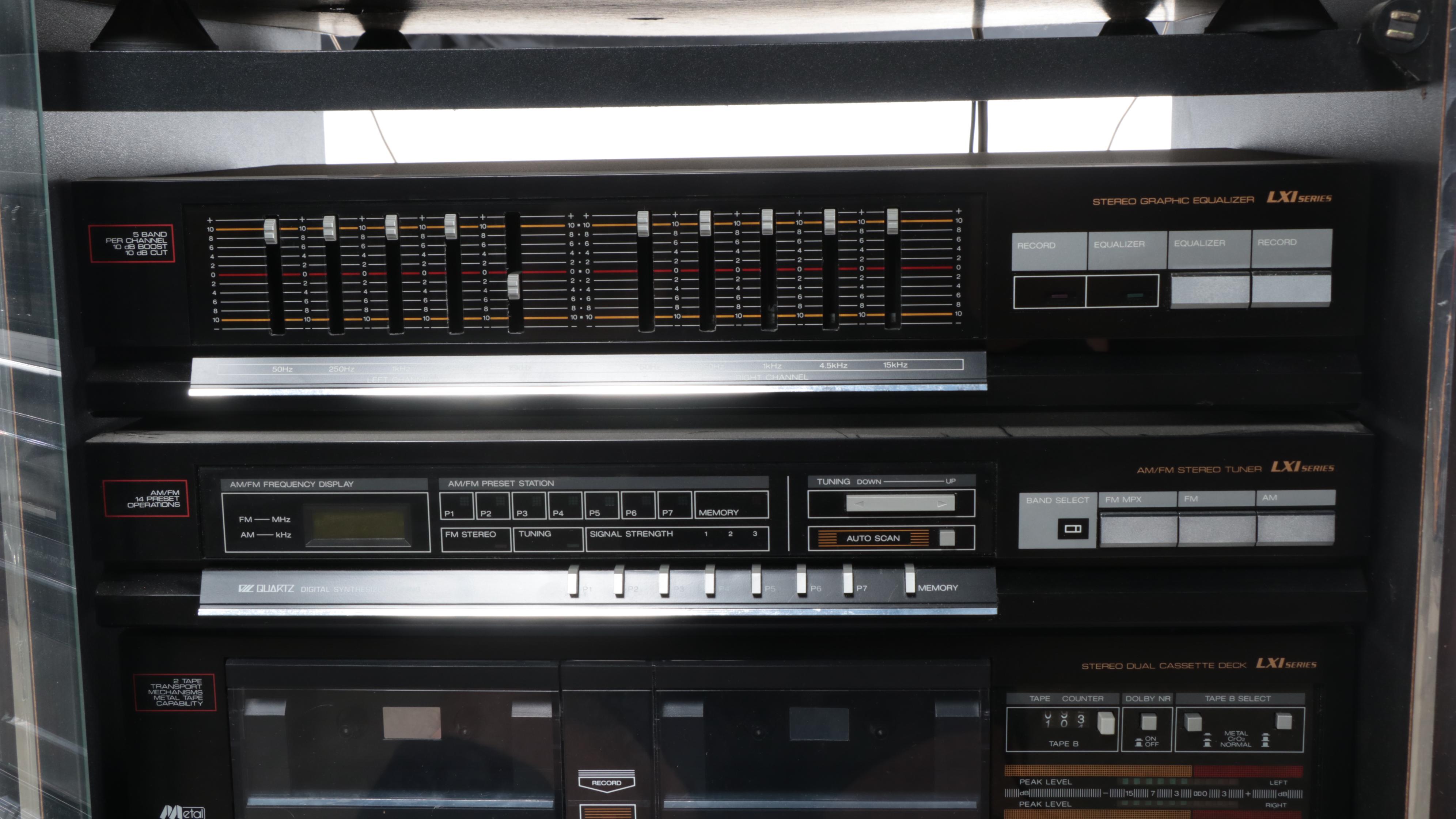 Sears LXI Series 564.92995550 Stereo System on Casters