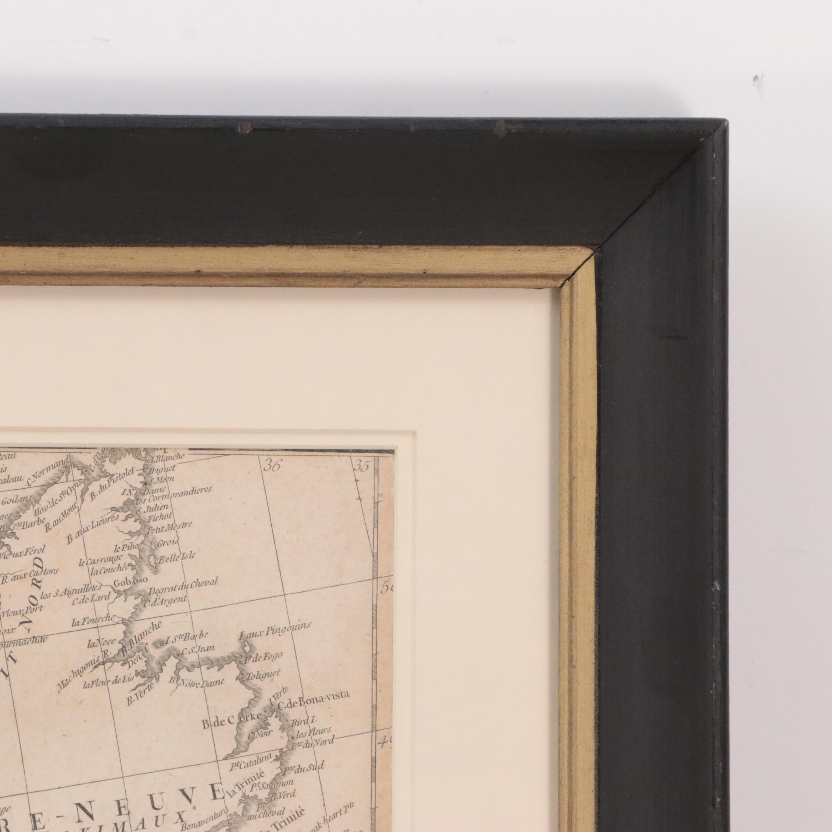 18th Century Jean-Baptiste Bourguignon d'Anville Map