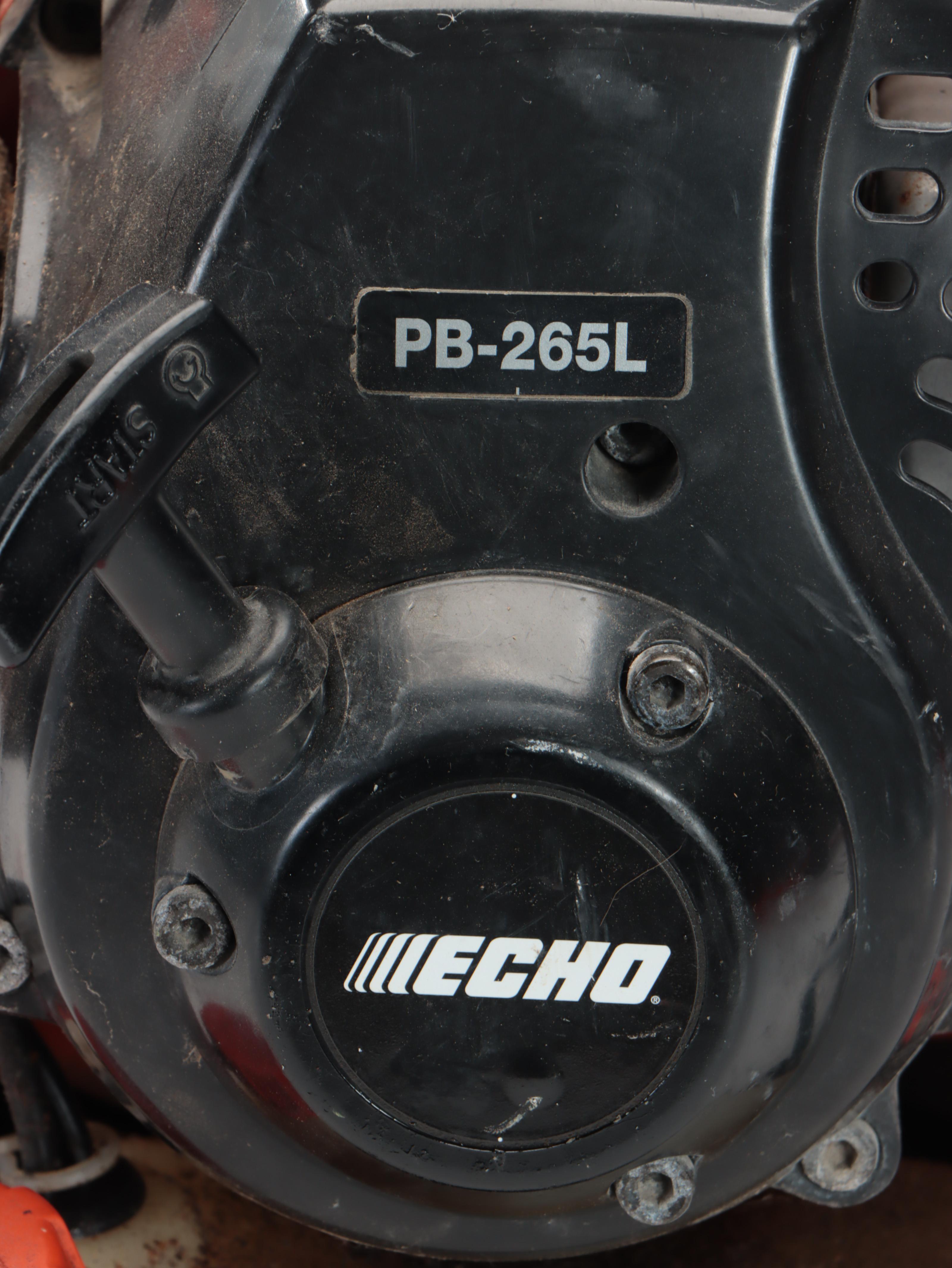 Echo PB265L Gas Leaf Blower with Black+Decker Hedge Trimmer