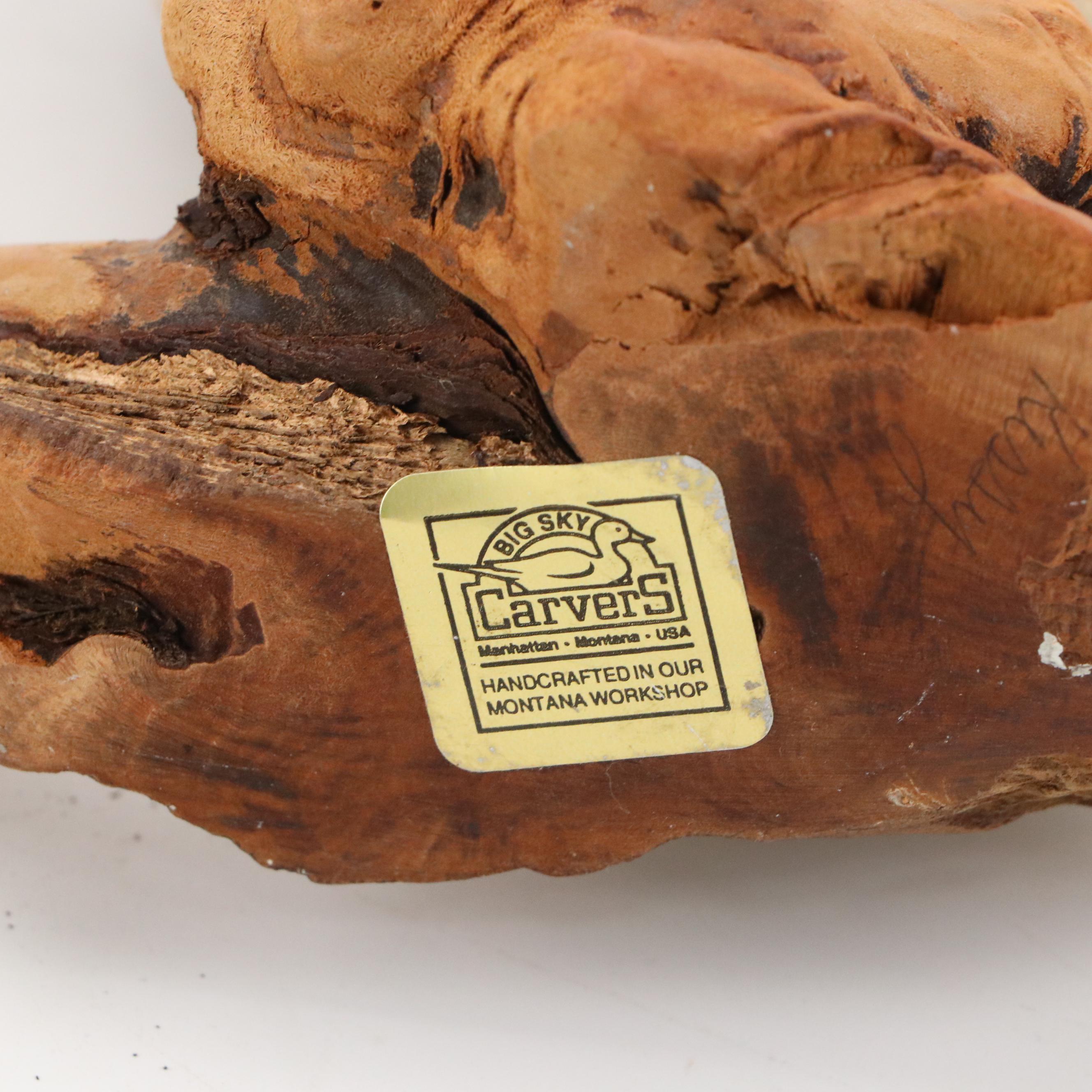 Big Sky Carvers Quail Bird With Northern Bobwhite Figurines