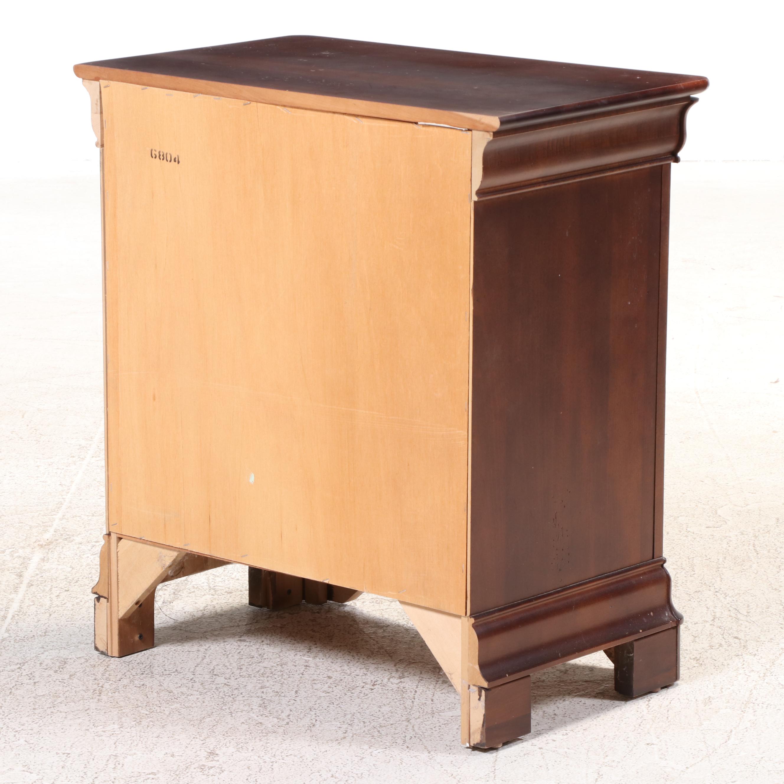 Sumter Cabinet Co. Louis Philippe Style Cherrywood-Stained Nightstand