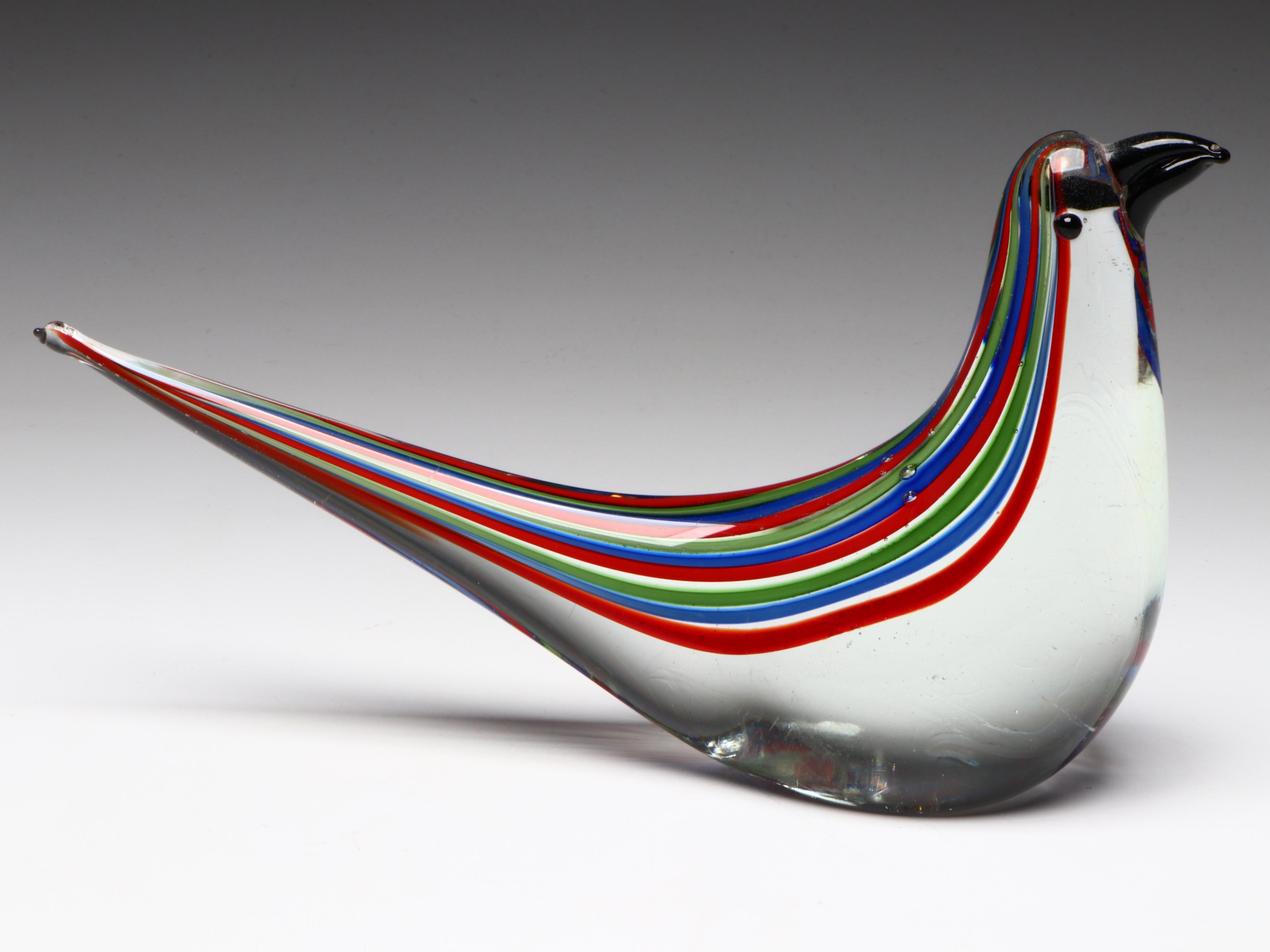 Murano Blown Glass Birds