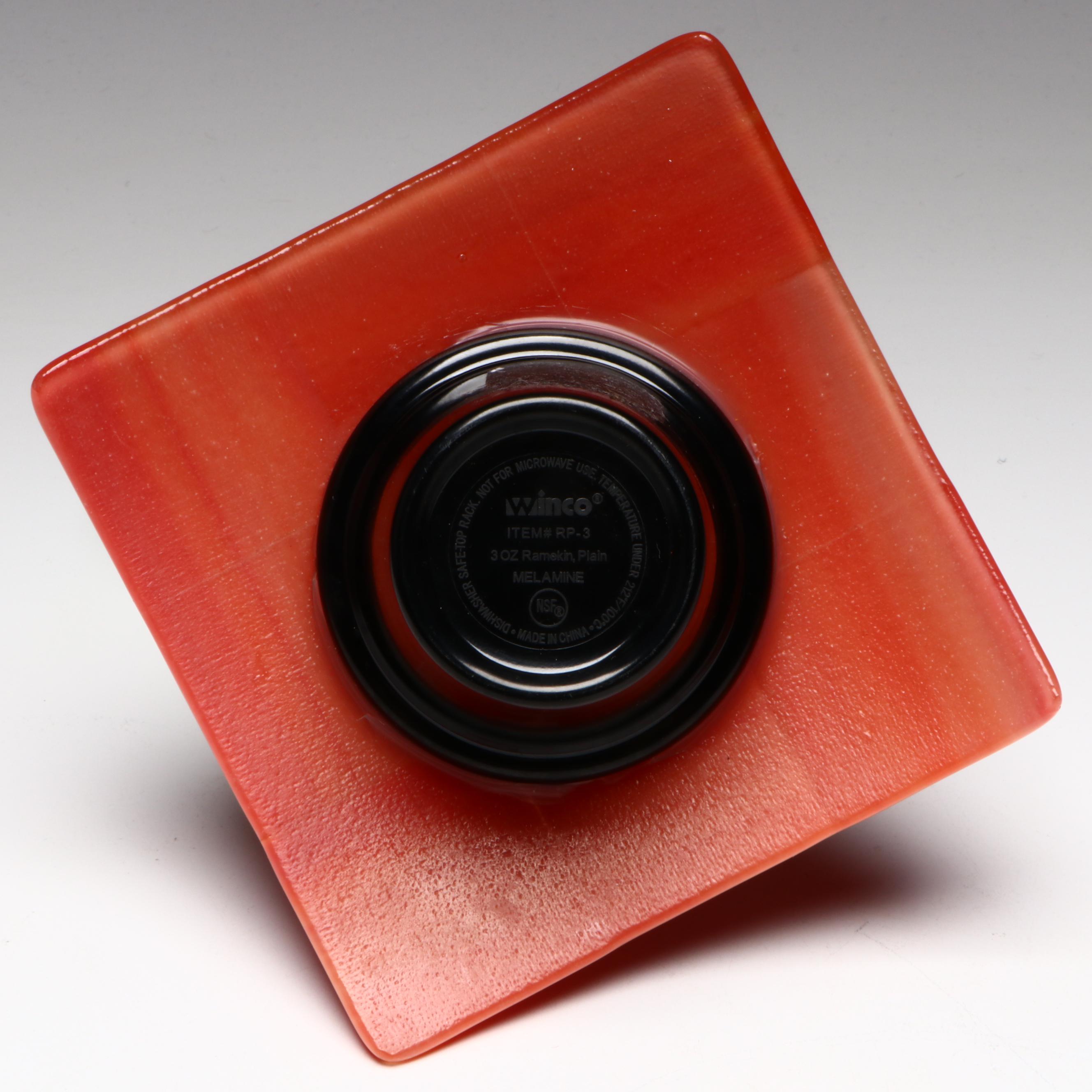 Blown Glass Poppy Arrangement