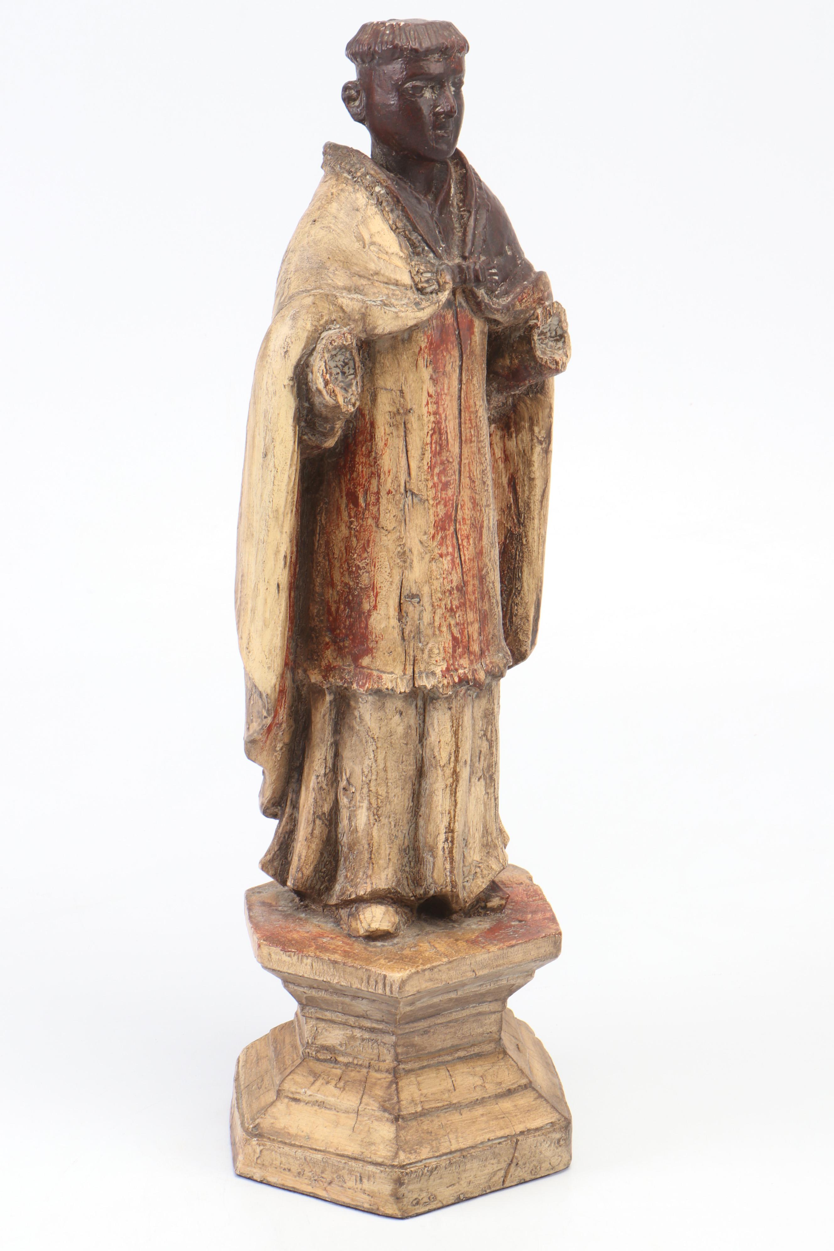 Nettle Creek Gallery Classics Composite Reproduction of Wood Santos Statue