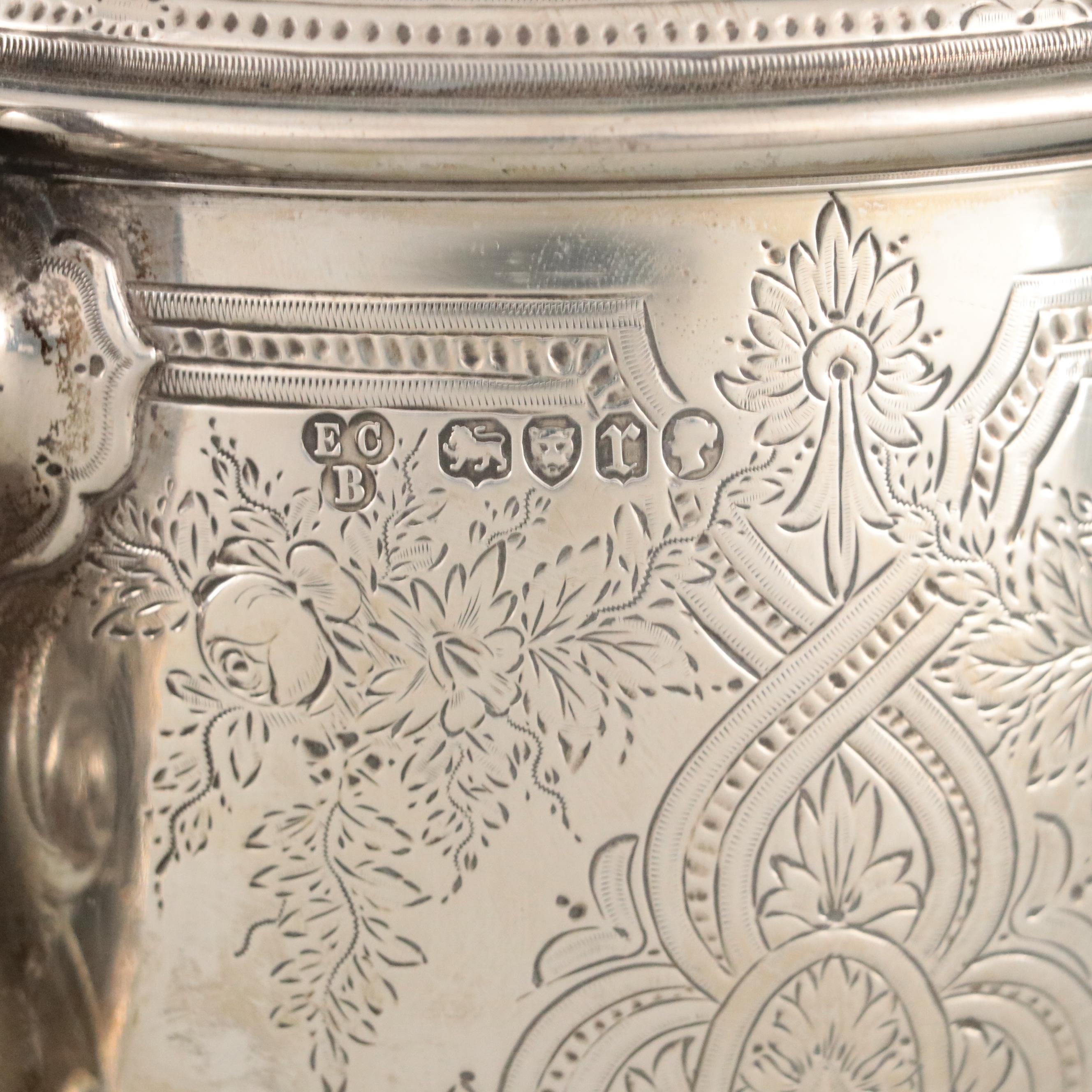 Richards & Brown Sterling Silver Royal Berks Yeomanry Challenge Cup, 1872