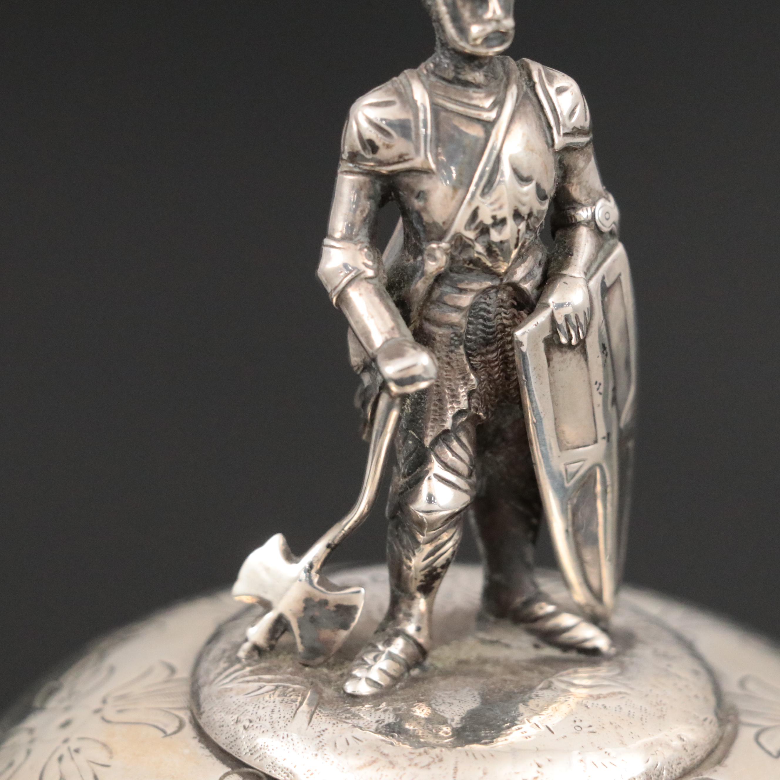 Richards & Brown Sterling Silver Royal Berks Yeomanry Challenge Cup, 1872