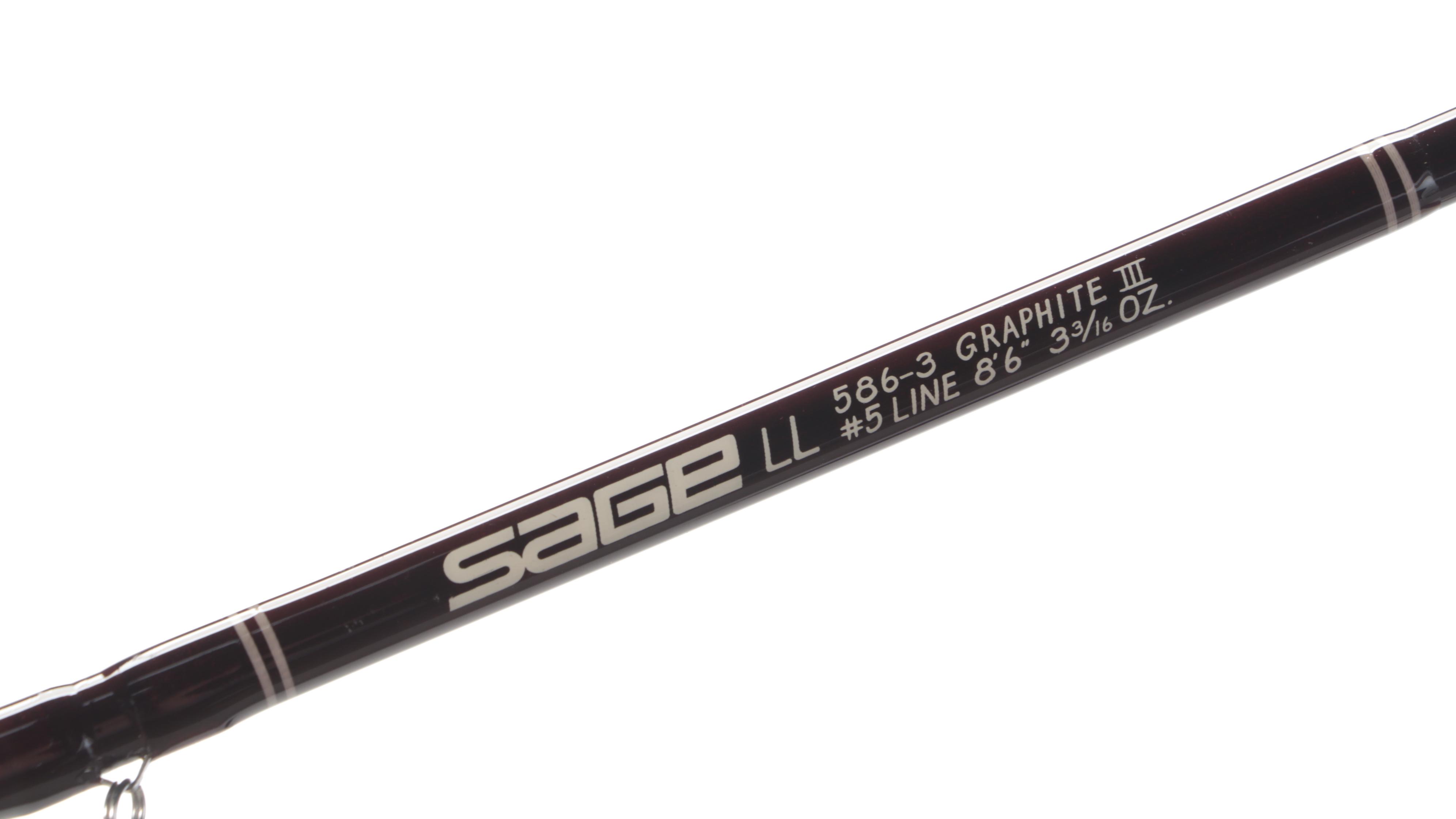 Sage Graphite III Model 586-3 Fly Rod with Ross "Rhythm 1" Reel
