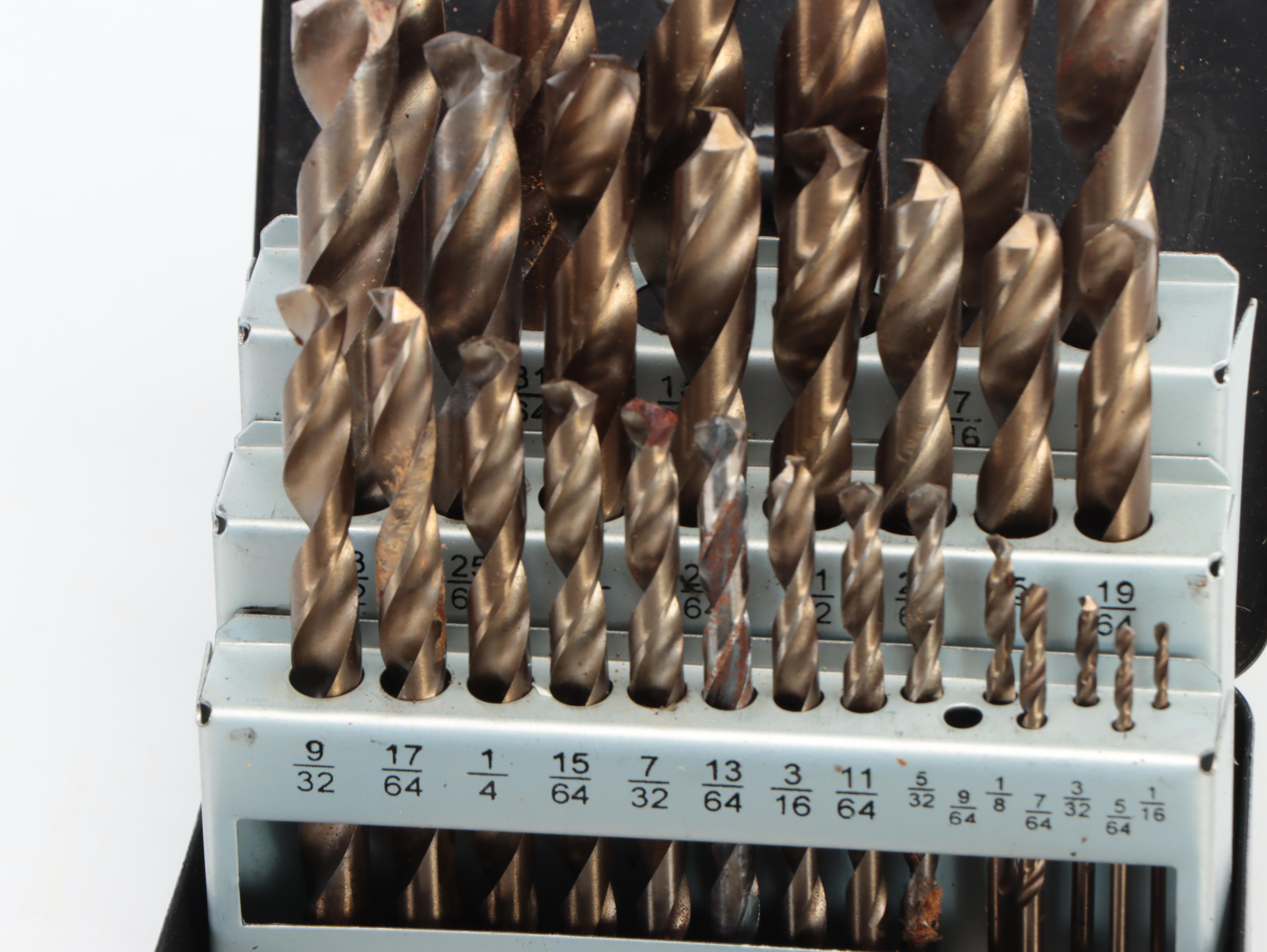 Stanley Rivets with Irwin and Kobalt Drill Bits and More