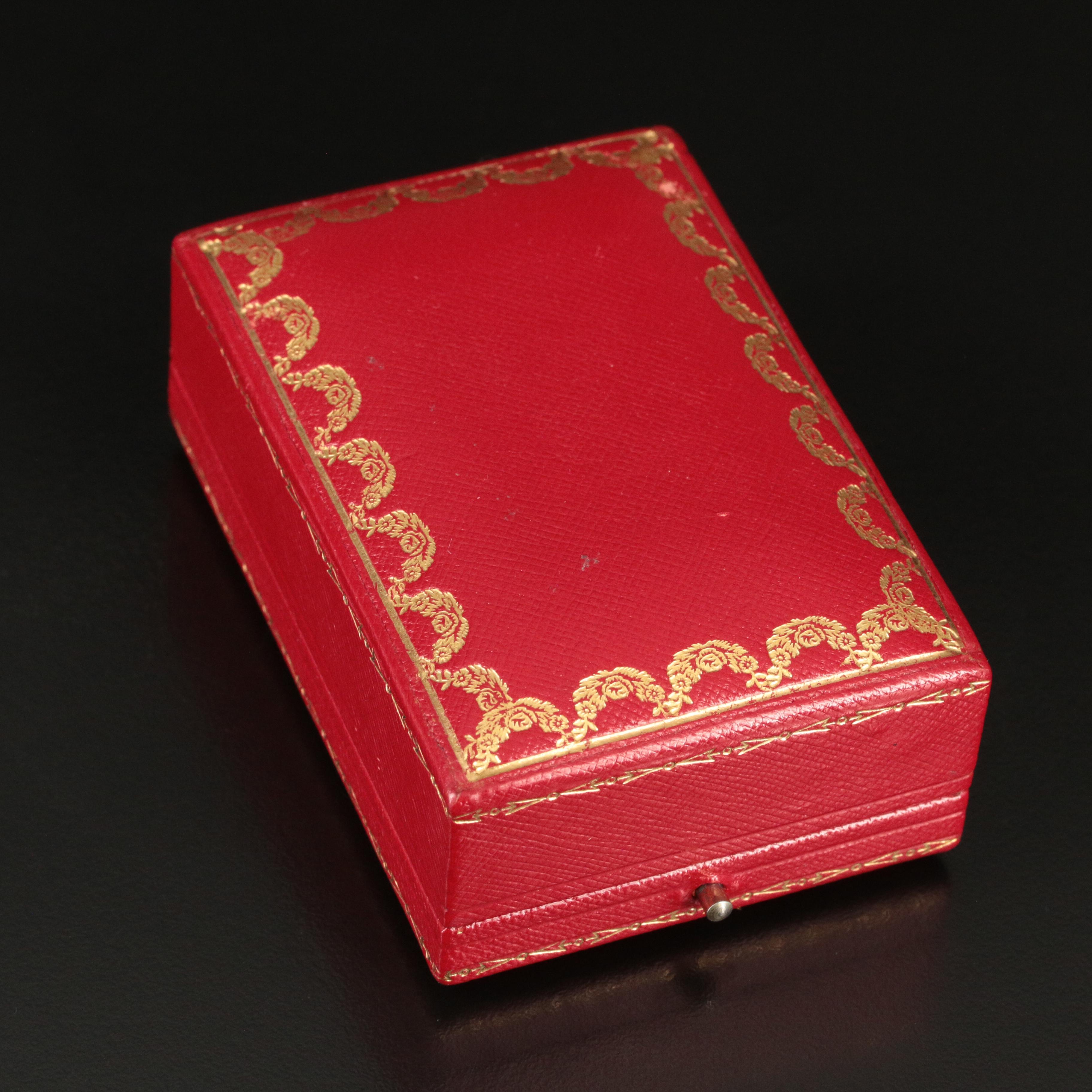 Cartier/Chess 18K, Platinum and Diamond Hand Engraved Perfumer Pendant