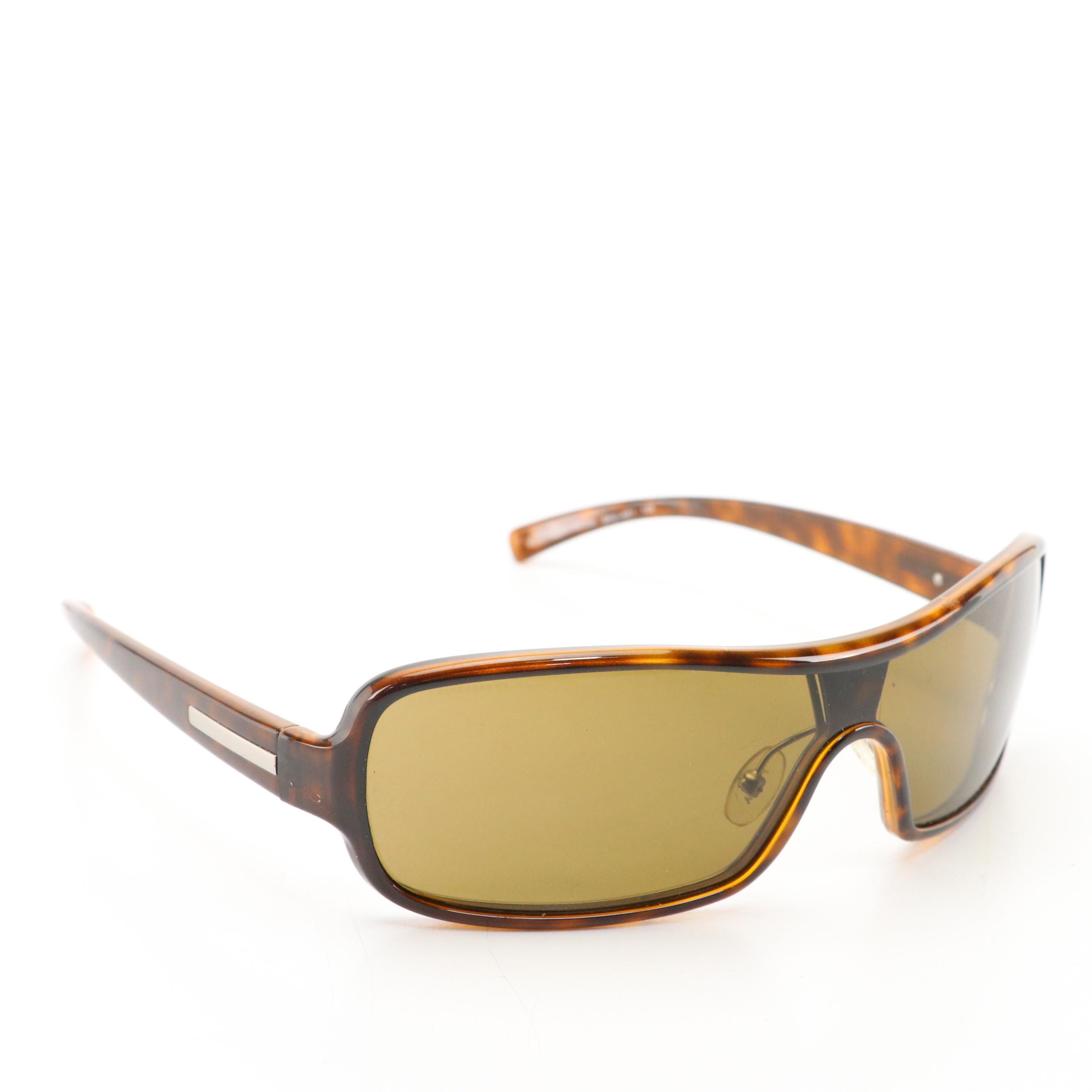 Prada SPR 10D Shield Sunglasses