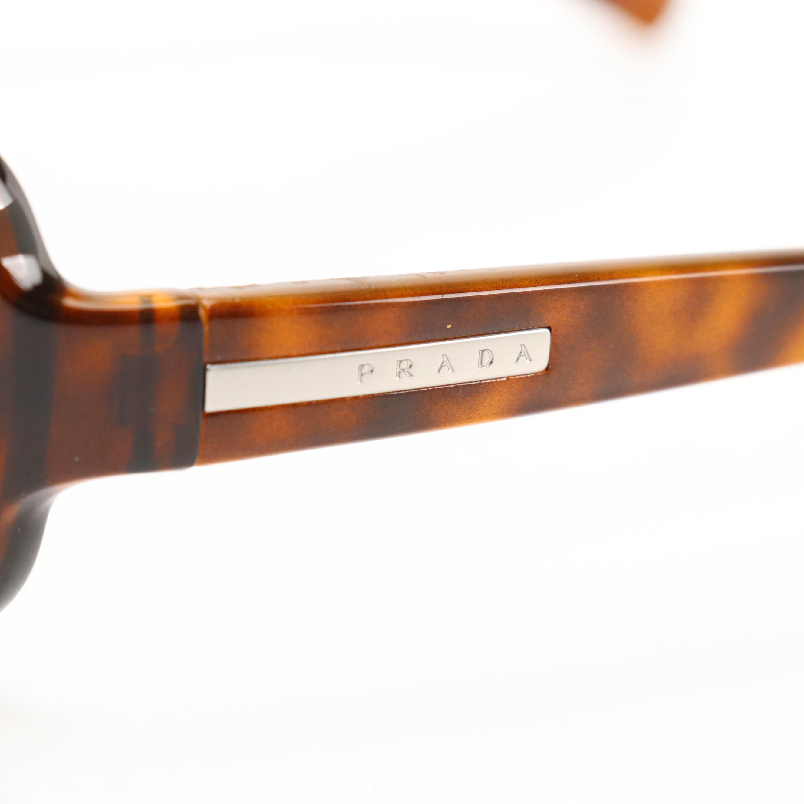 Prada SPR 10D Shield Sunglasses