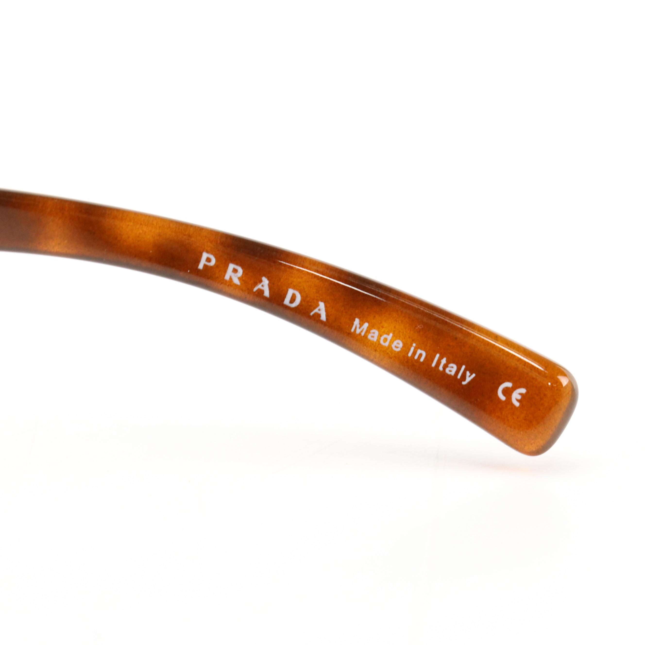 Prada SPR 10D Shield Sunglasses