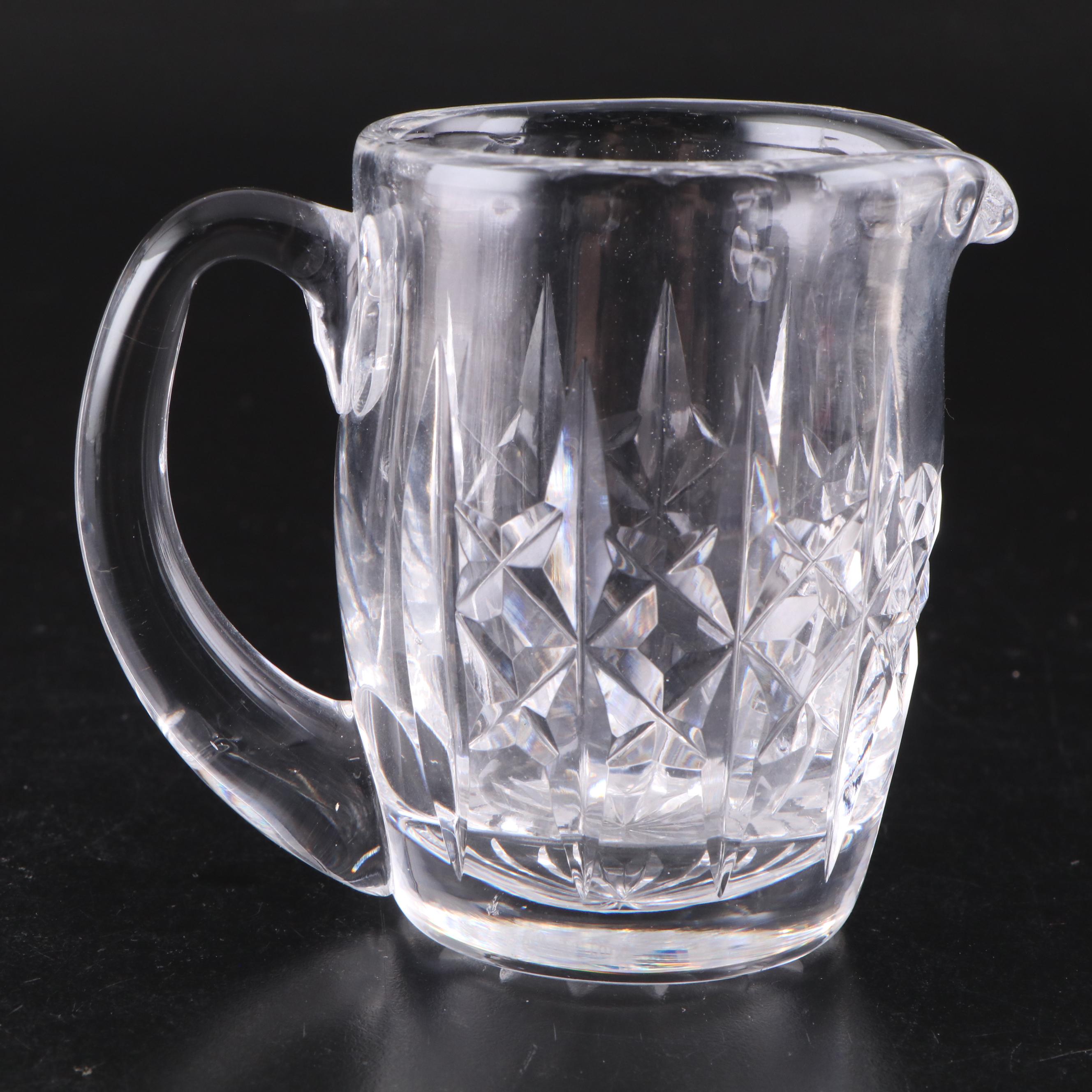 Waterford Crystal "Emily" Footed Compote with "Lismore" and Other Tableware