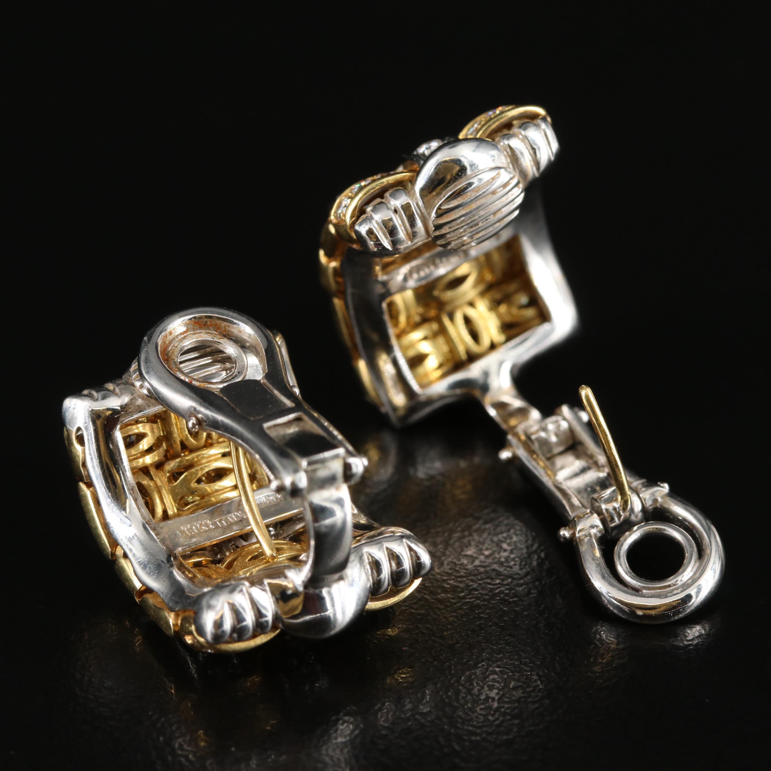 Roberto Coin "Appassionata" 18K 1.77 CTW Diamond Earrings