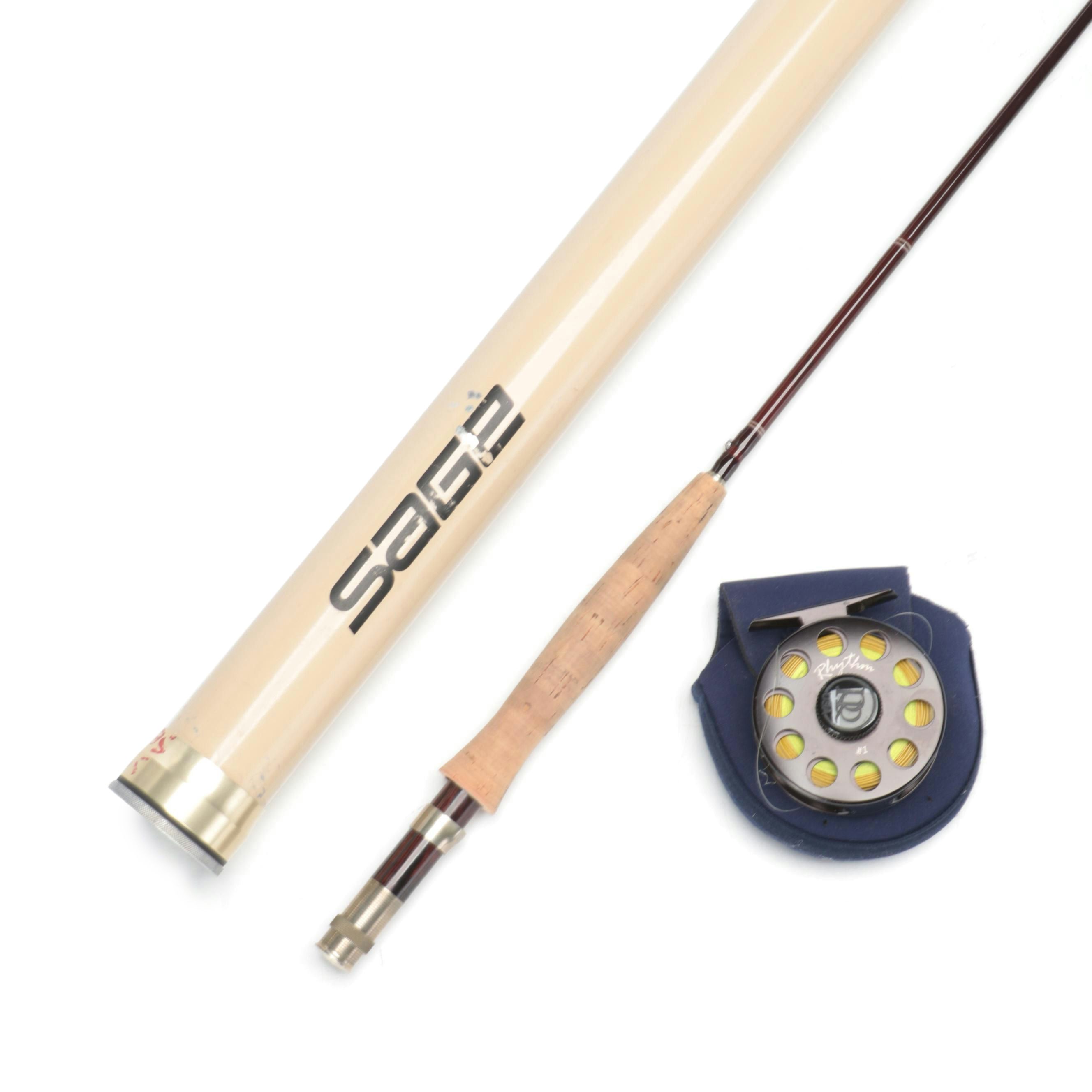 Sage Graphite III Model 586-3 Fly Rod with Ross "Rhythm 1" Reel