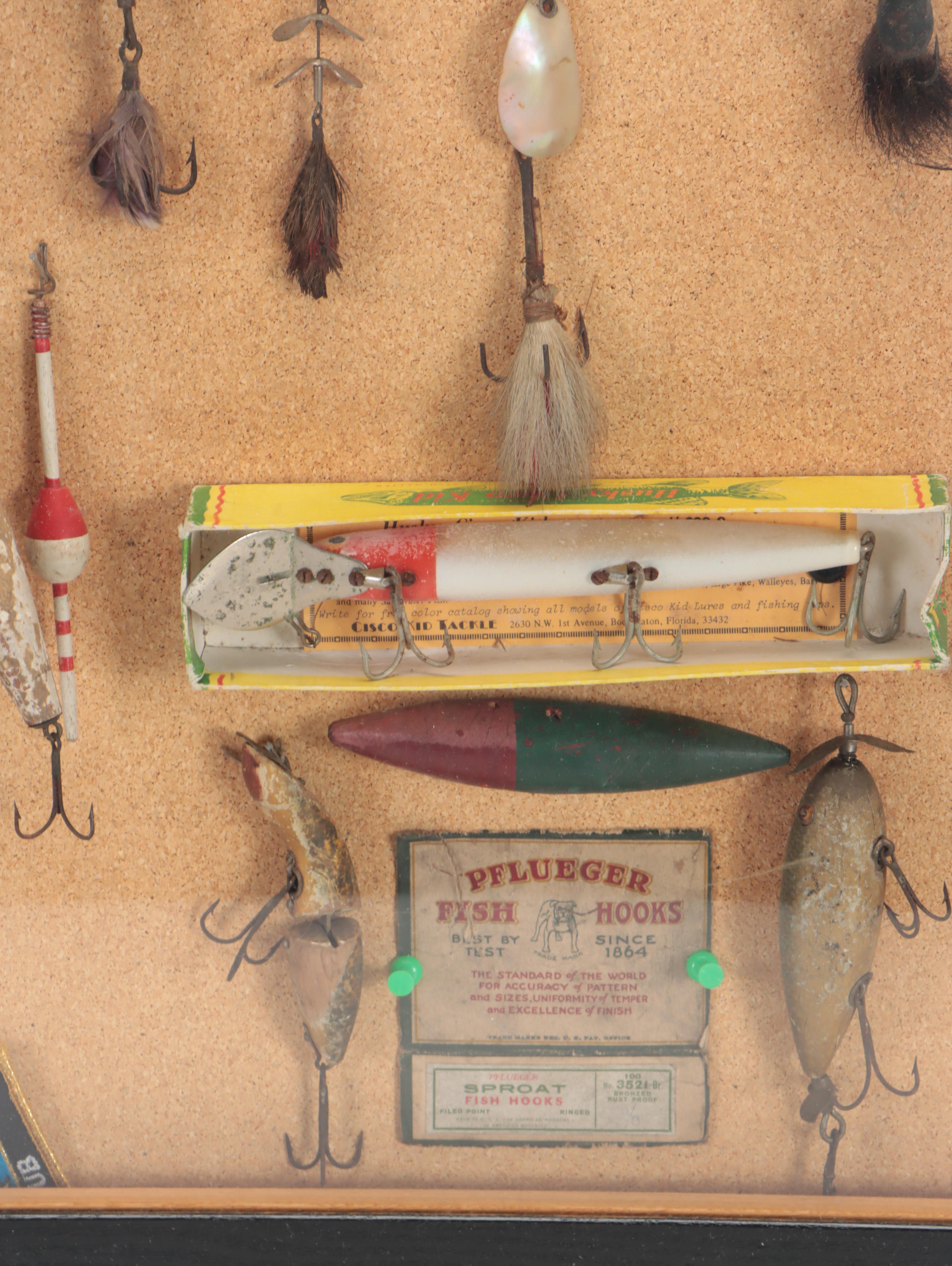 Fishing Shadow-Box Display